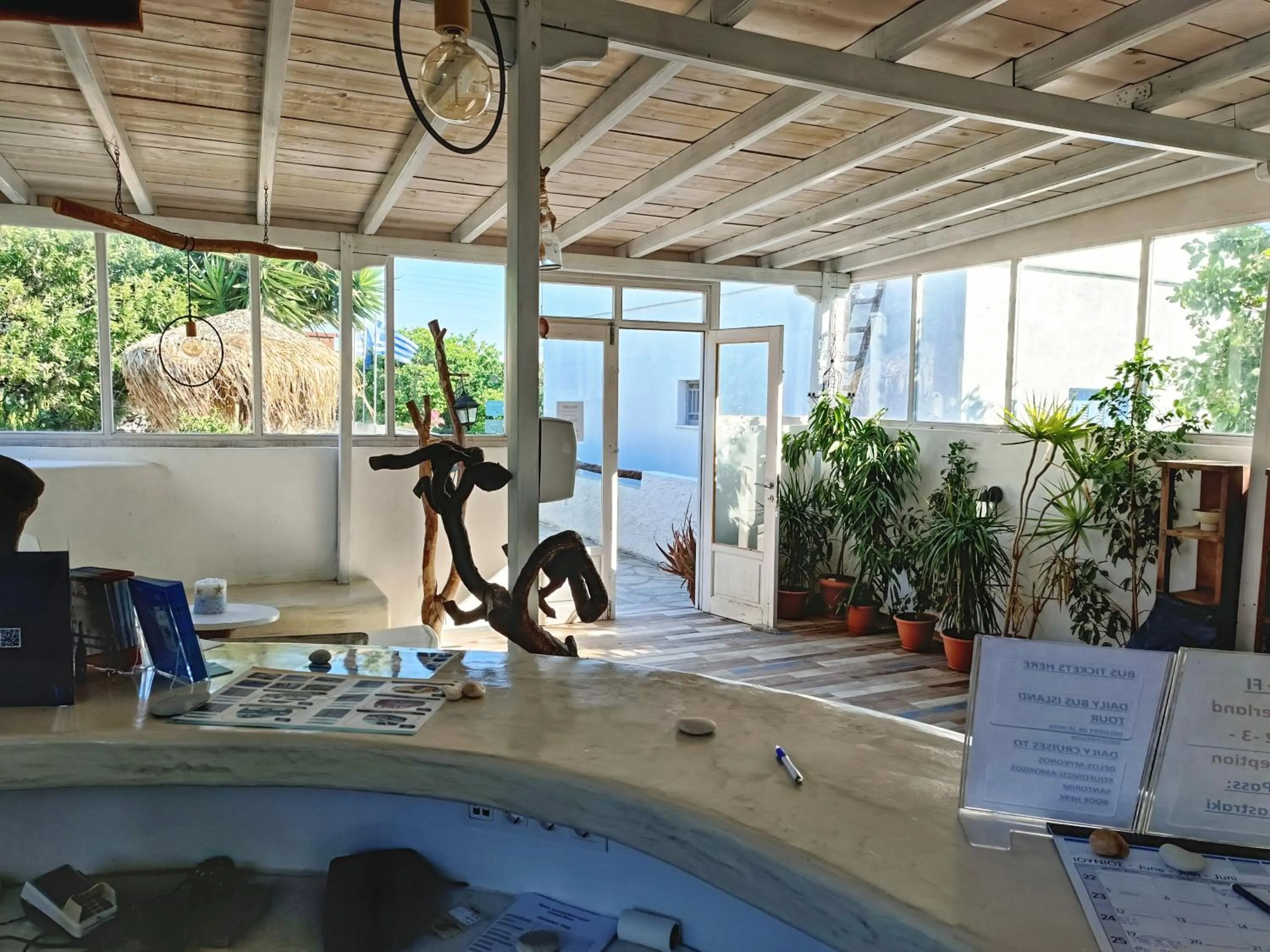 Lobby or reception in Naxos Summerland resort