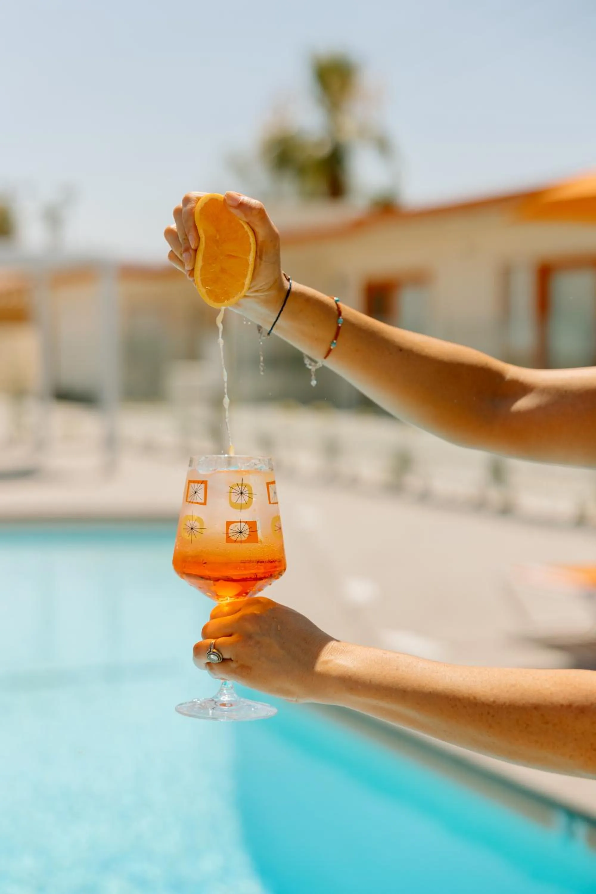 Pool view in Mojave Resort - Adults Only