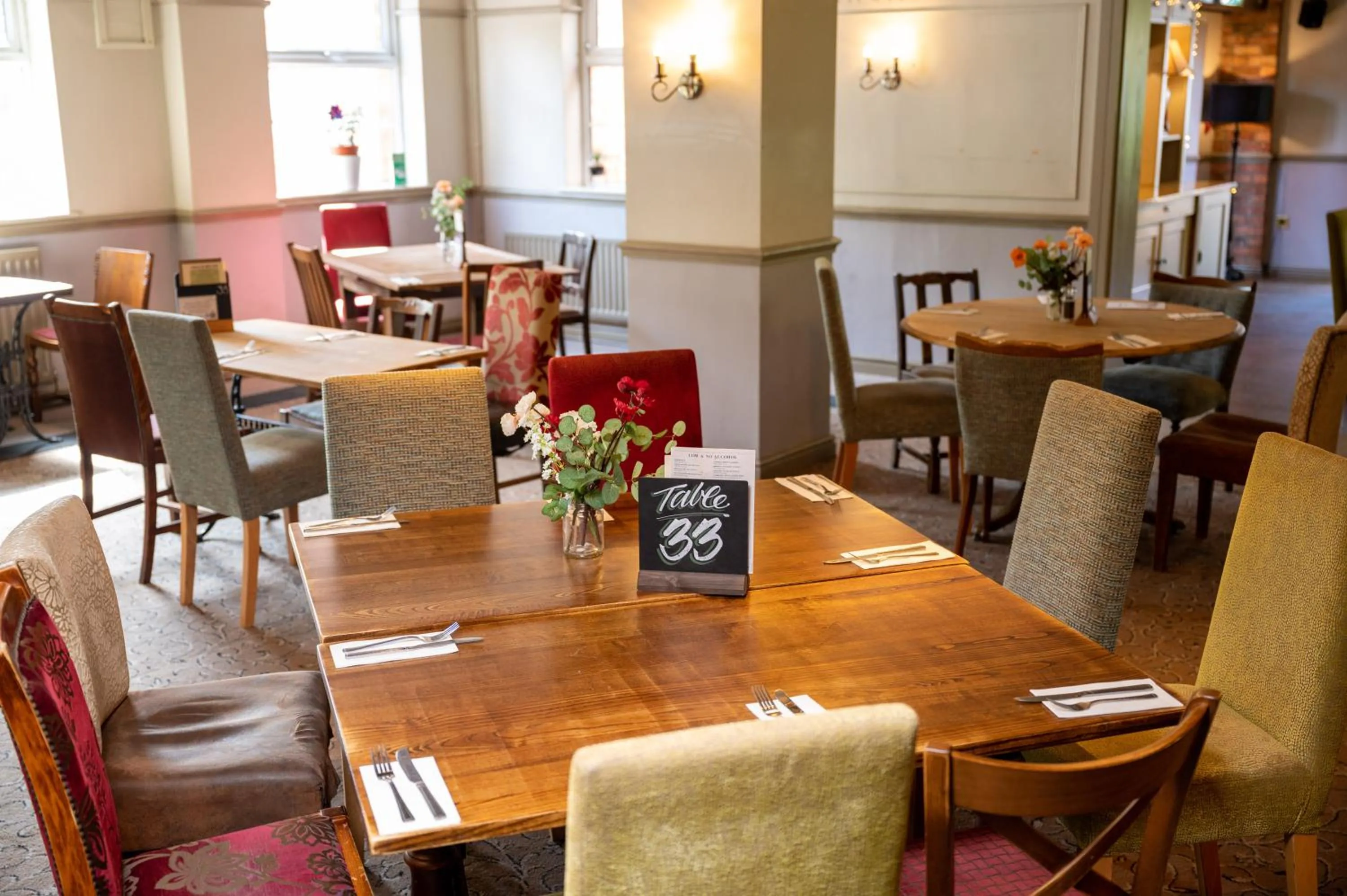 Restaurant/places to eat in Millers Hotel by Greene King Inns