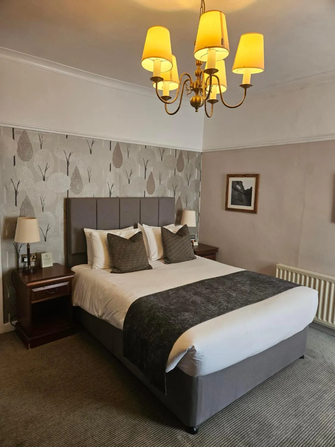 Bedroom, Bed in Millers Hotel by Greene King Inns