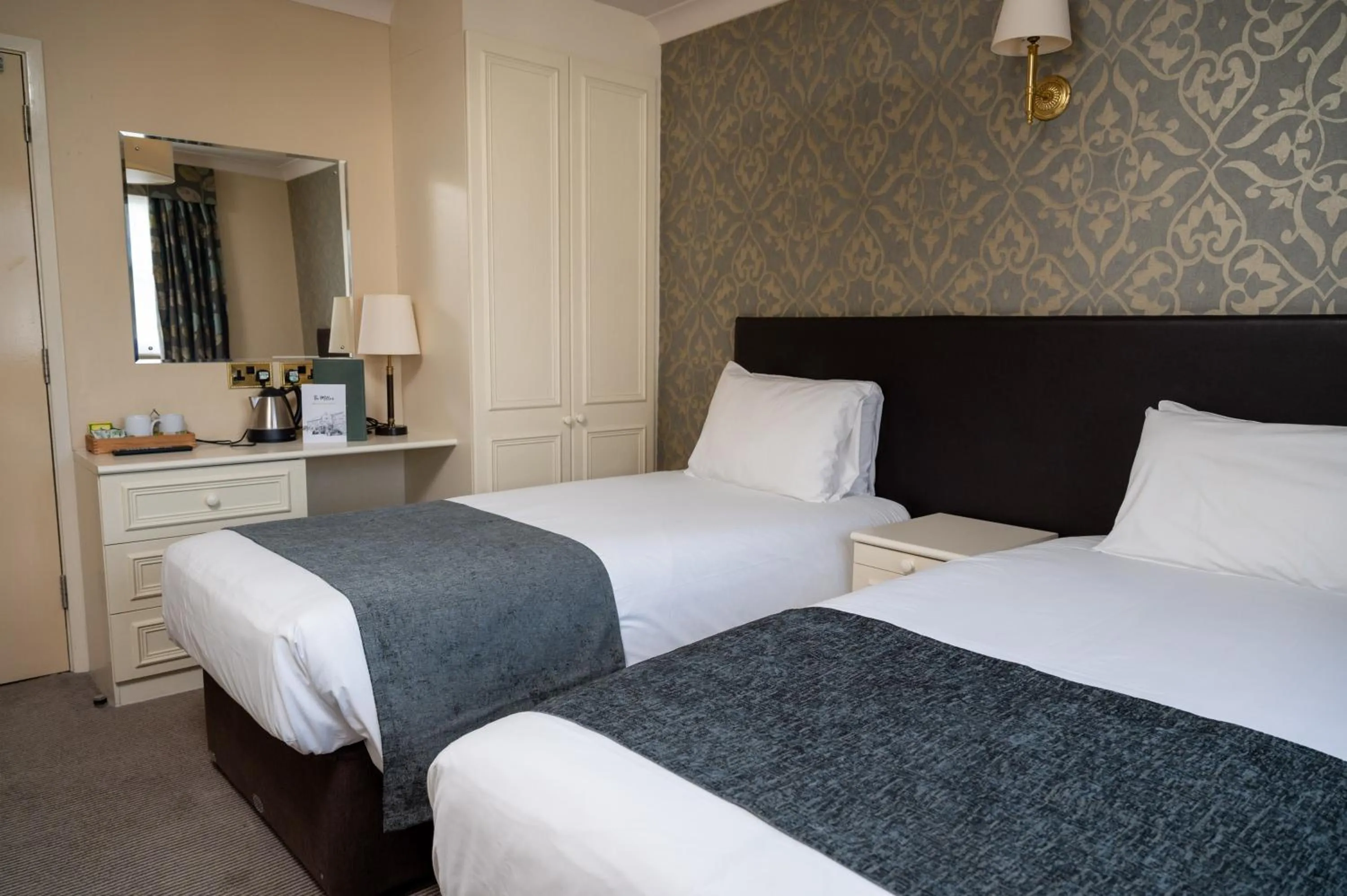 Bedroom, Bed in Millers Hotel by Greene King Inns