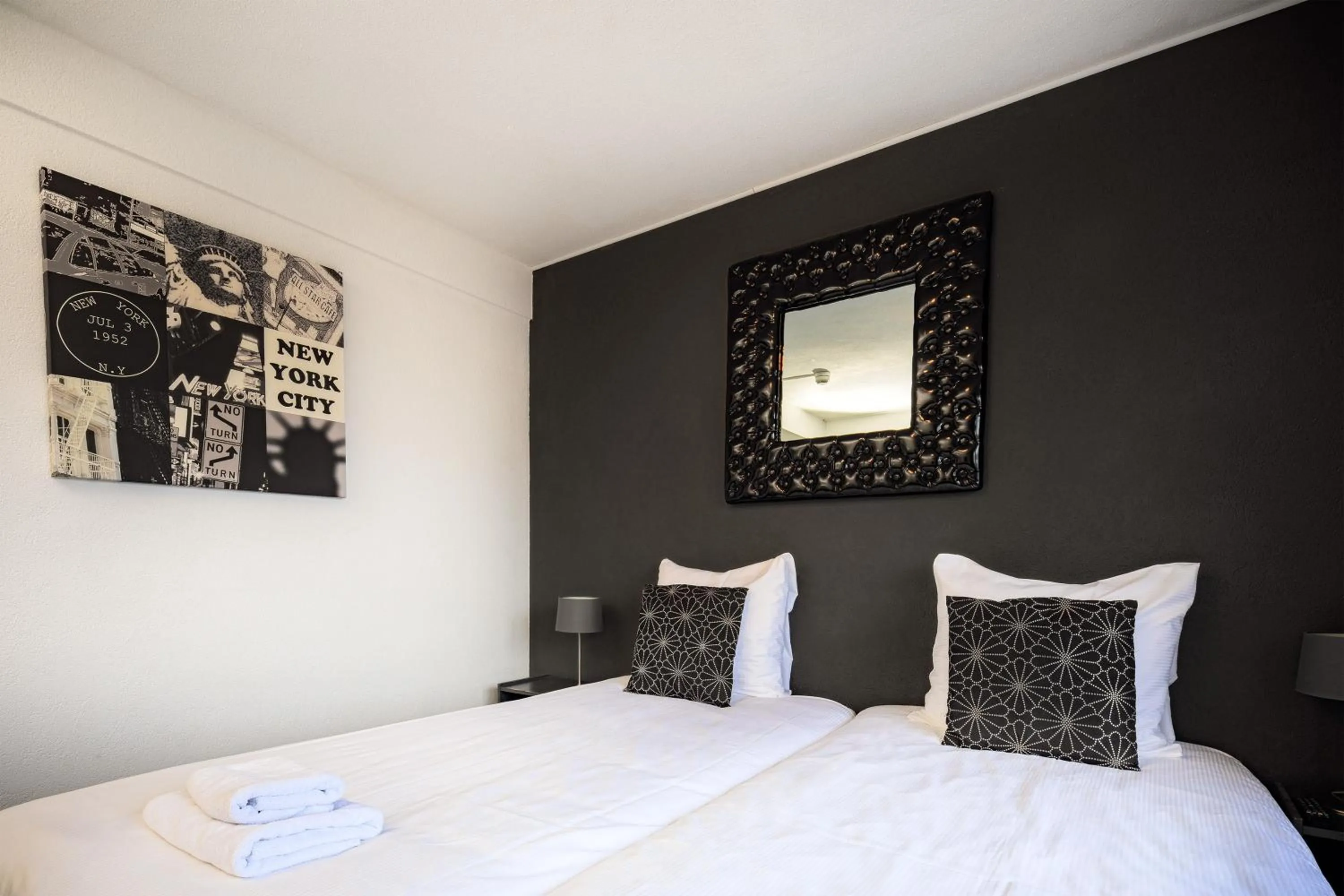 Bed in Hotel Berg en Bos