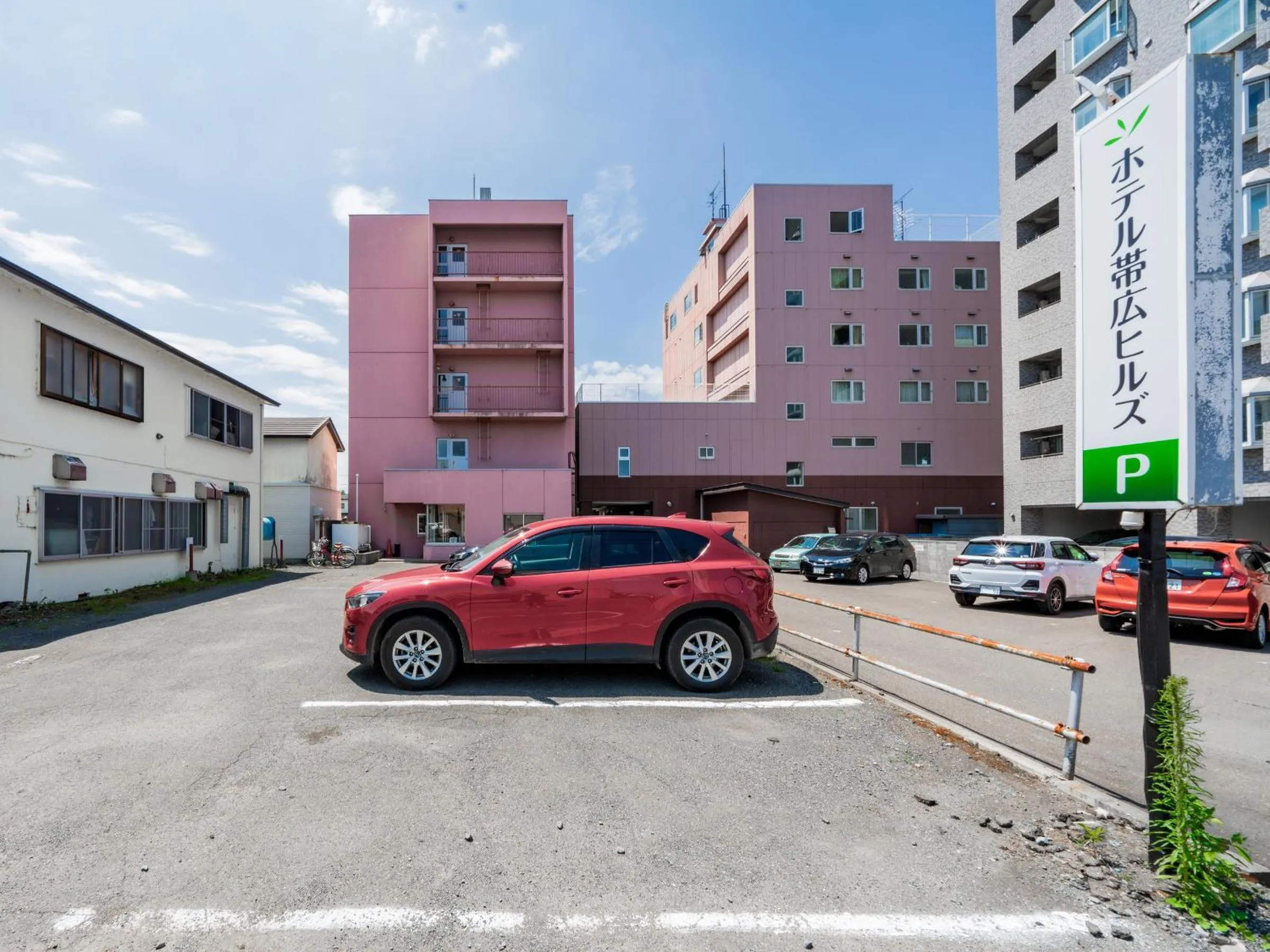 Parking in Hotel Obihiro Hills