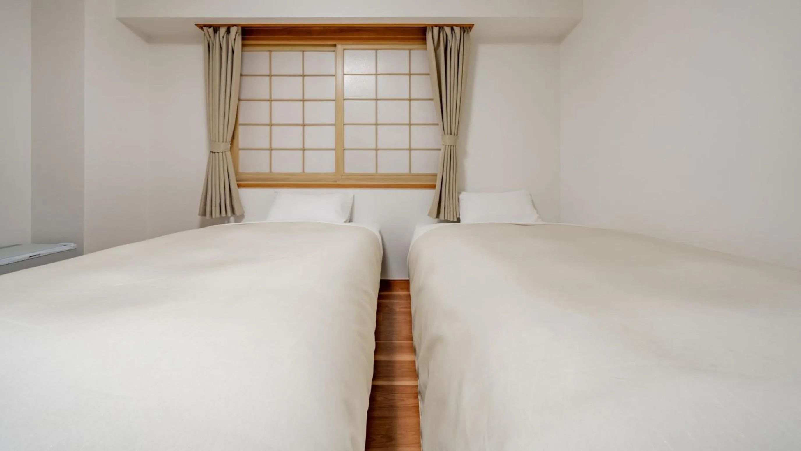 Photo of the whole room, Bed in Hotel Obihiro Hills
