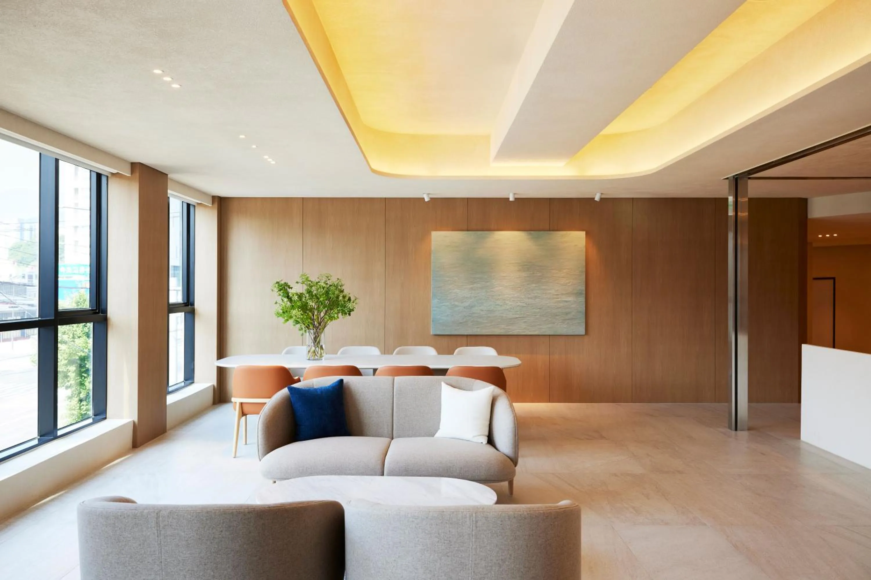 Lobby or reception in Homm Marina Sokcho