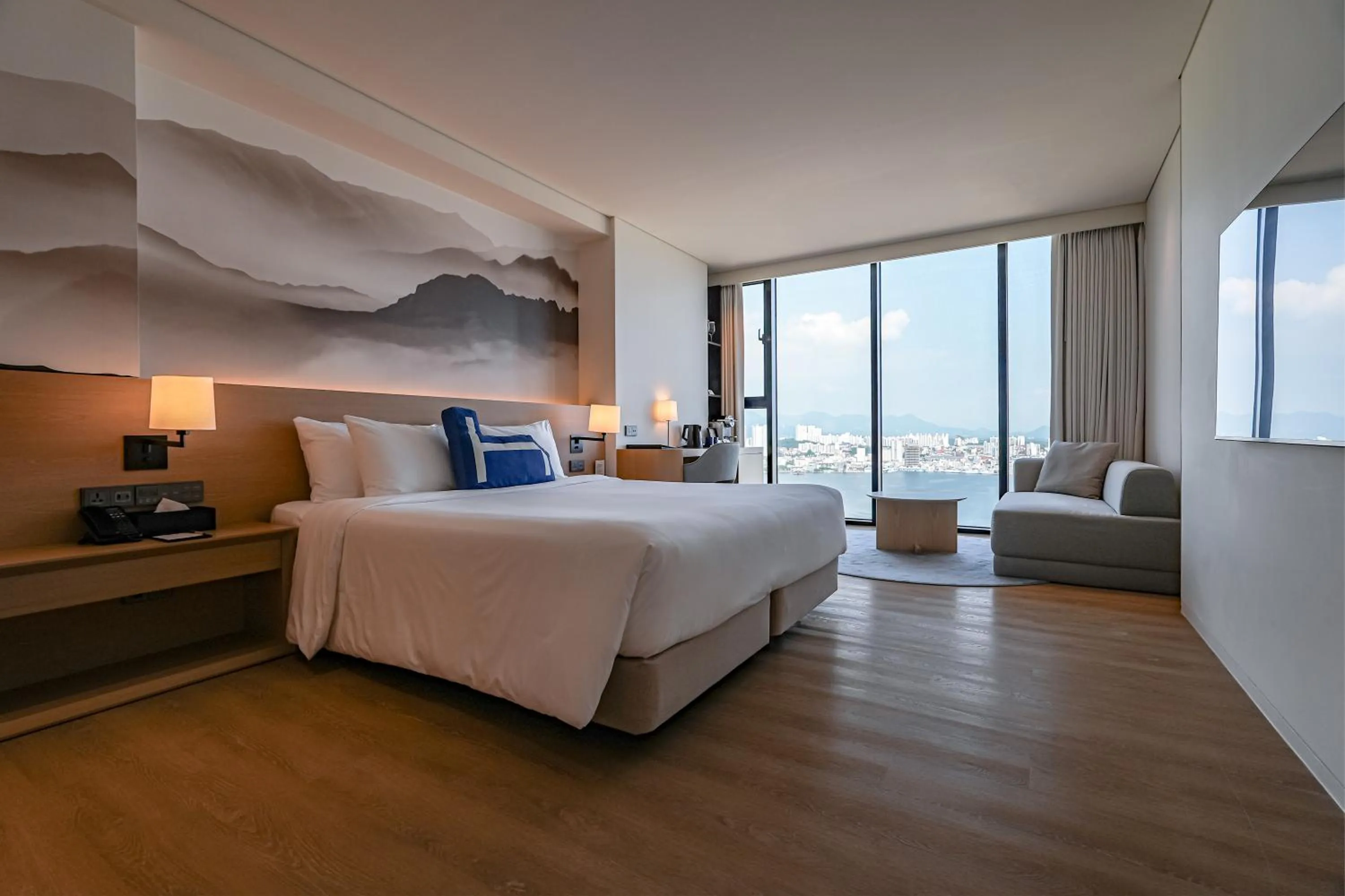 Bed in Homm Marina Sokcho