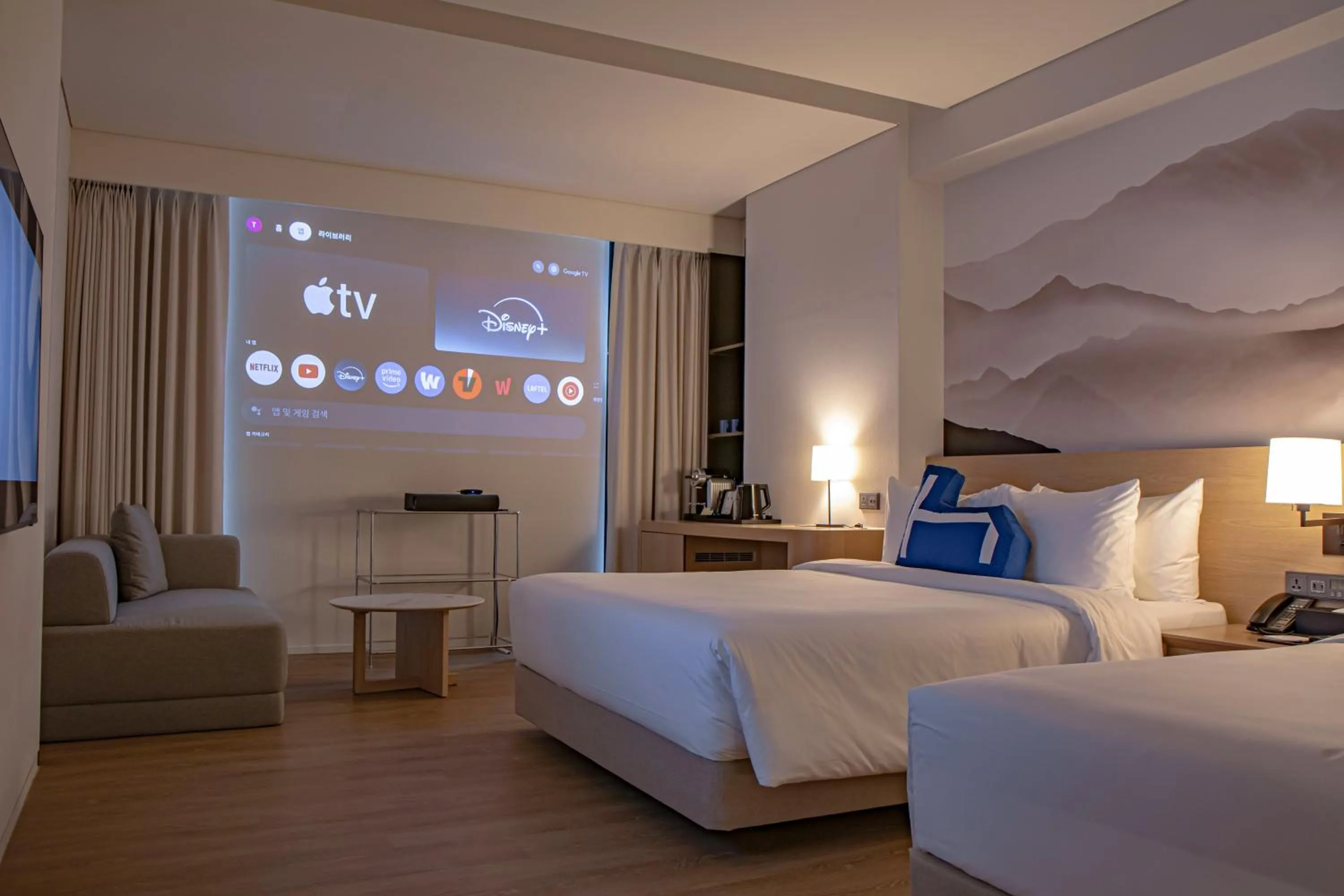 Bed in Homm Marina Sokcho