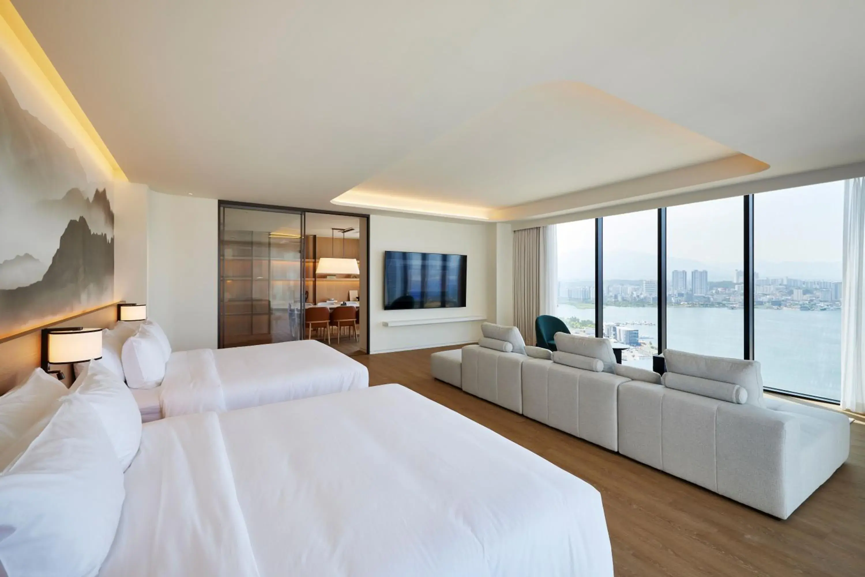 Homm Suite - Two King in Homm Marina Sokcho Homm Suite - Two King in Homm Marina Sokcho