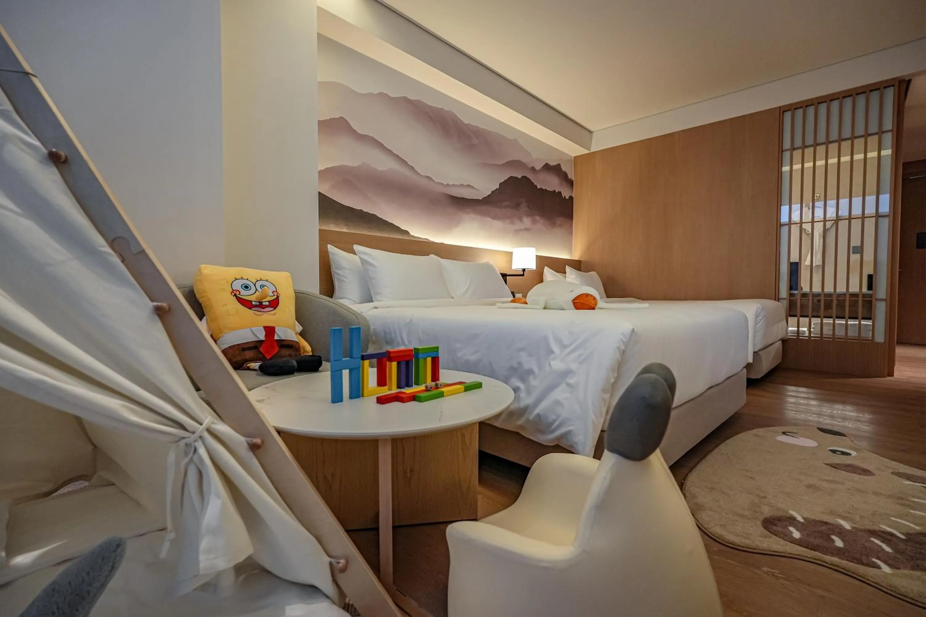 Bed in Homm Marina Sokcho