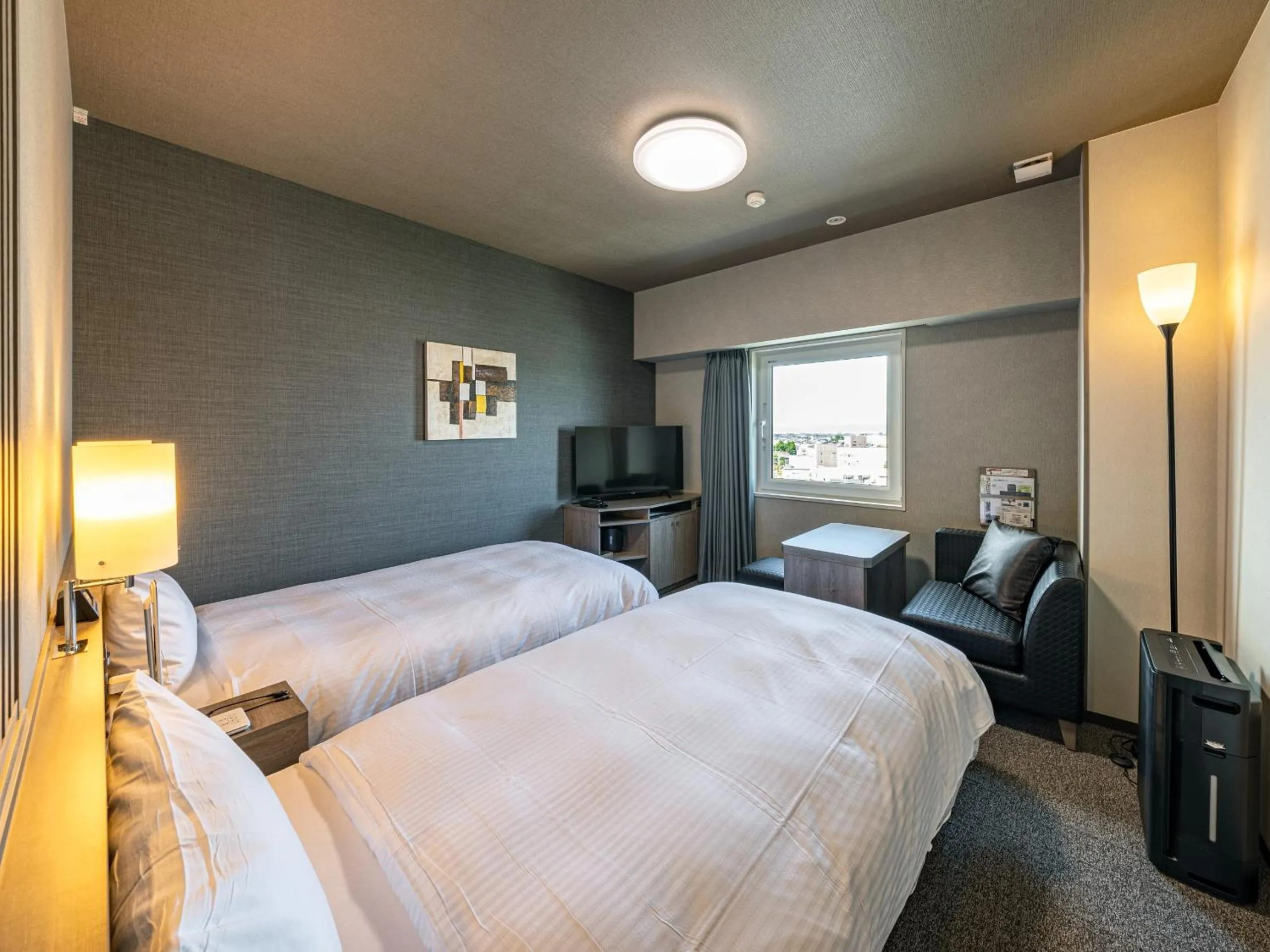 Photo of the whole room, Bed in Hotel Route Inn Tonami Inter