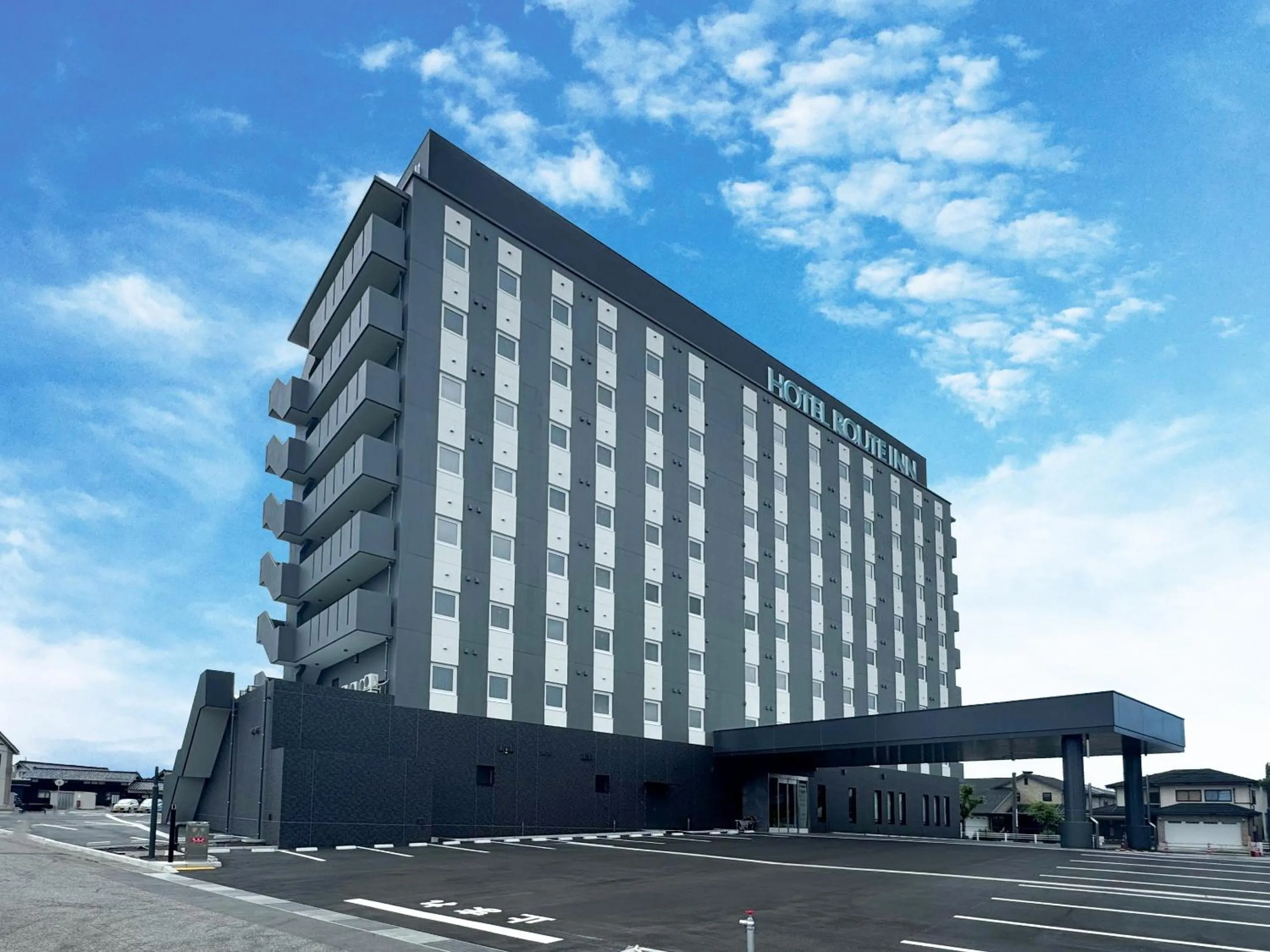 Property building in Hotel Route Inn Tonami Inter