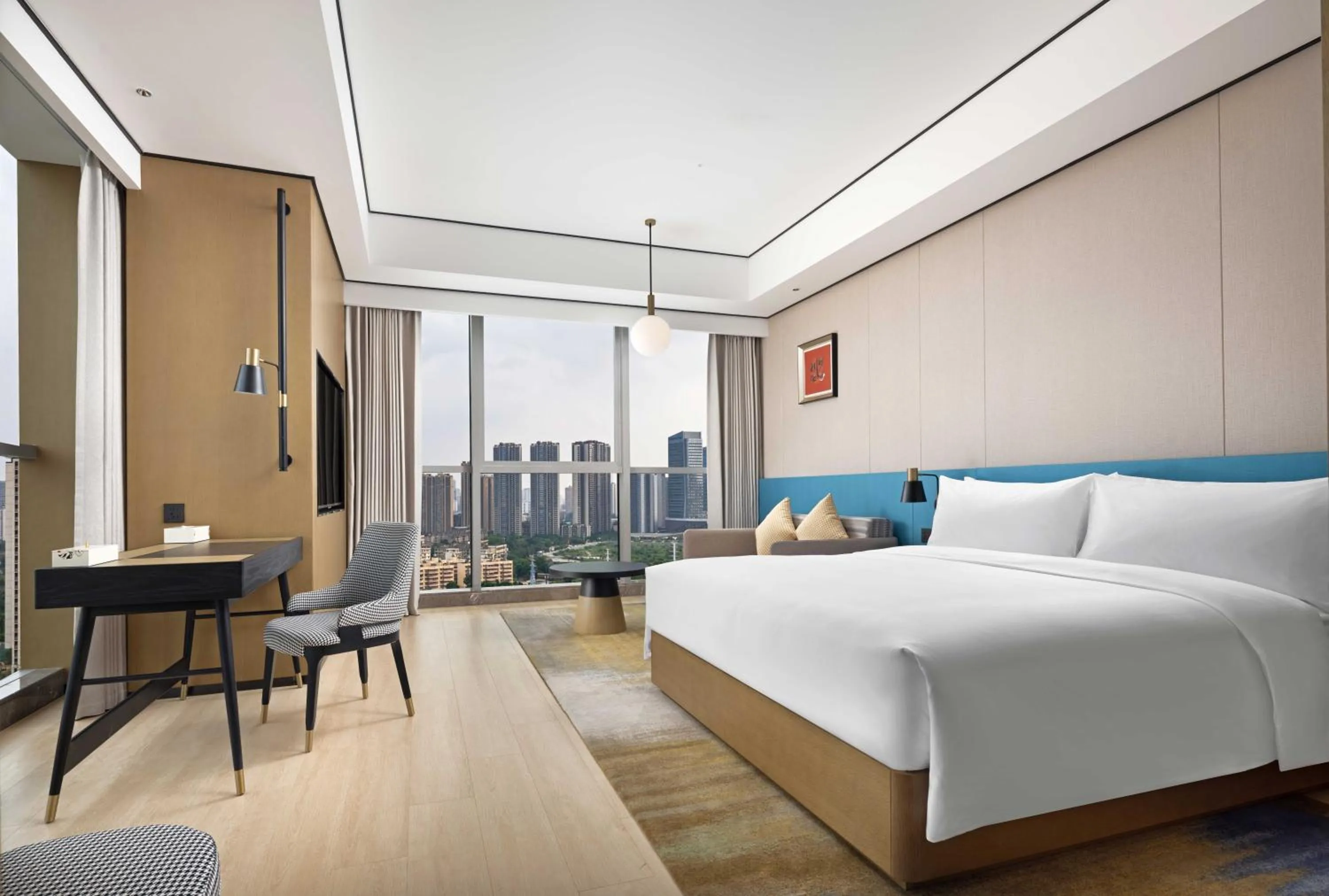 Bed in Hilton Garden Inn Chengdu Chenghua