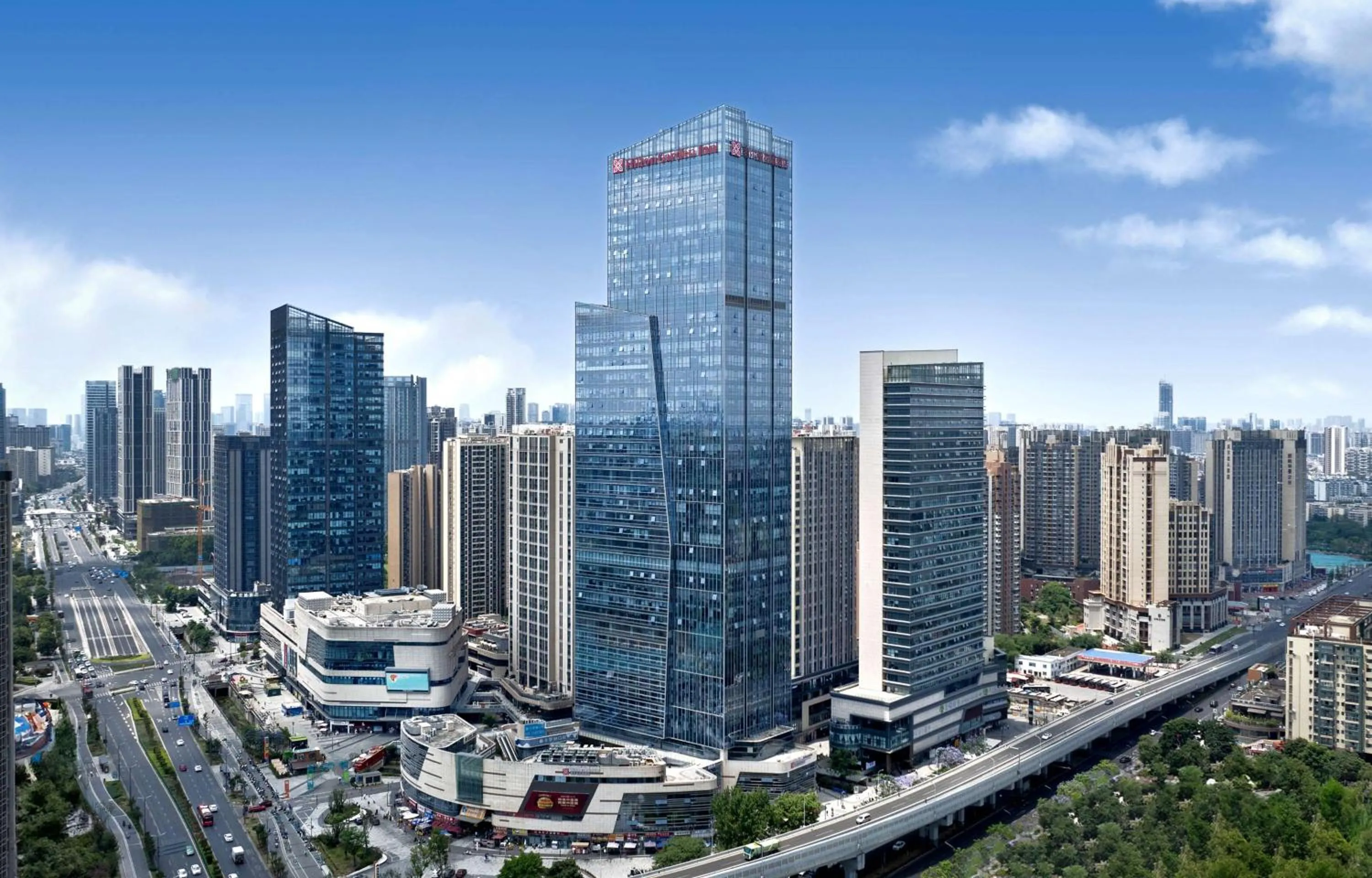 Property building in Hilton Garden Inn Chengdu Chenghua