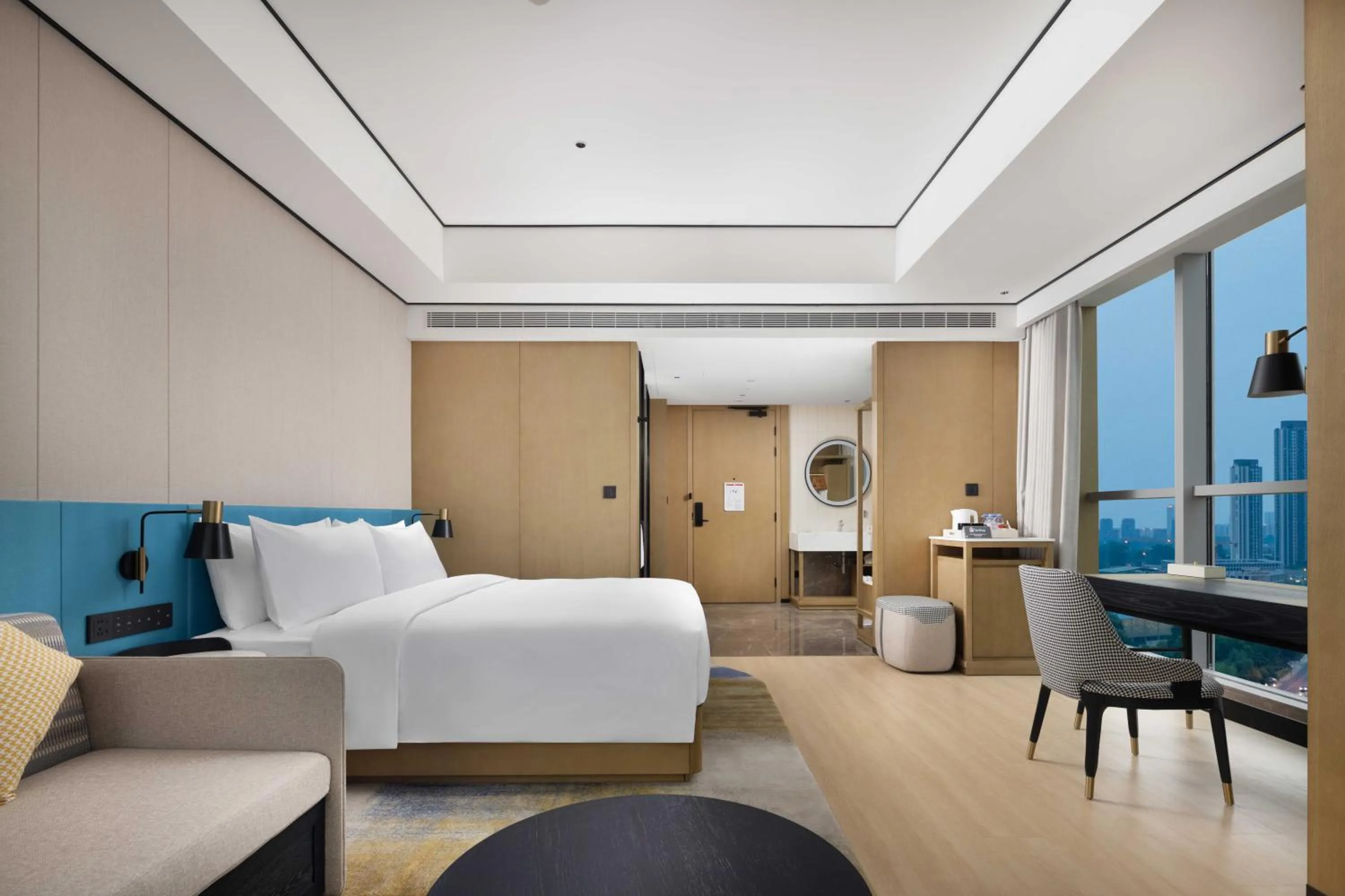 Bed in Hilton Garden Inn Chengdu Chenghua