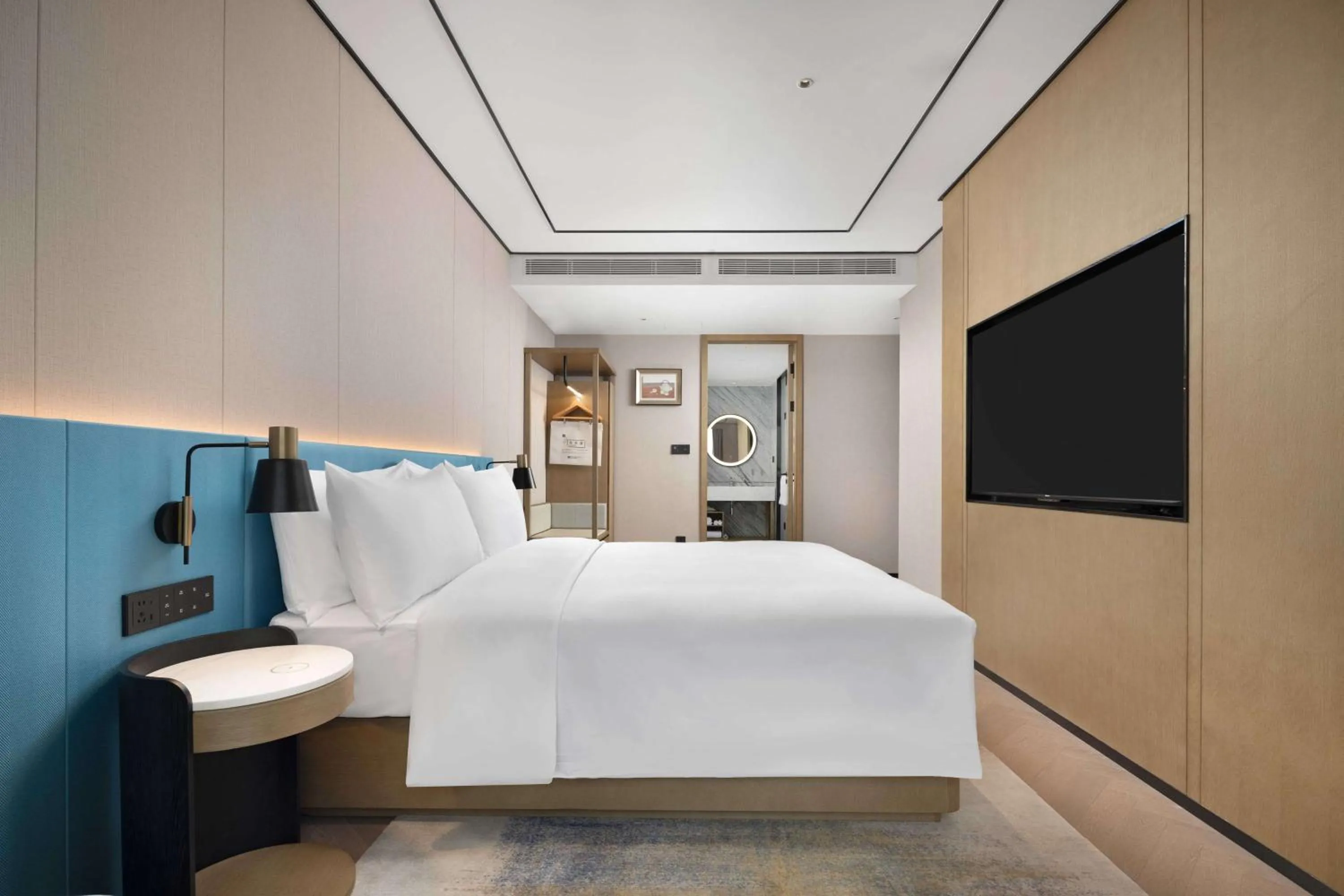 Bed in Hilton Garden Inn Chengdu Chenghua