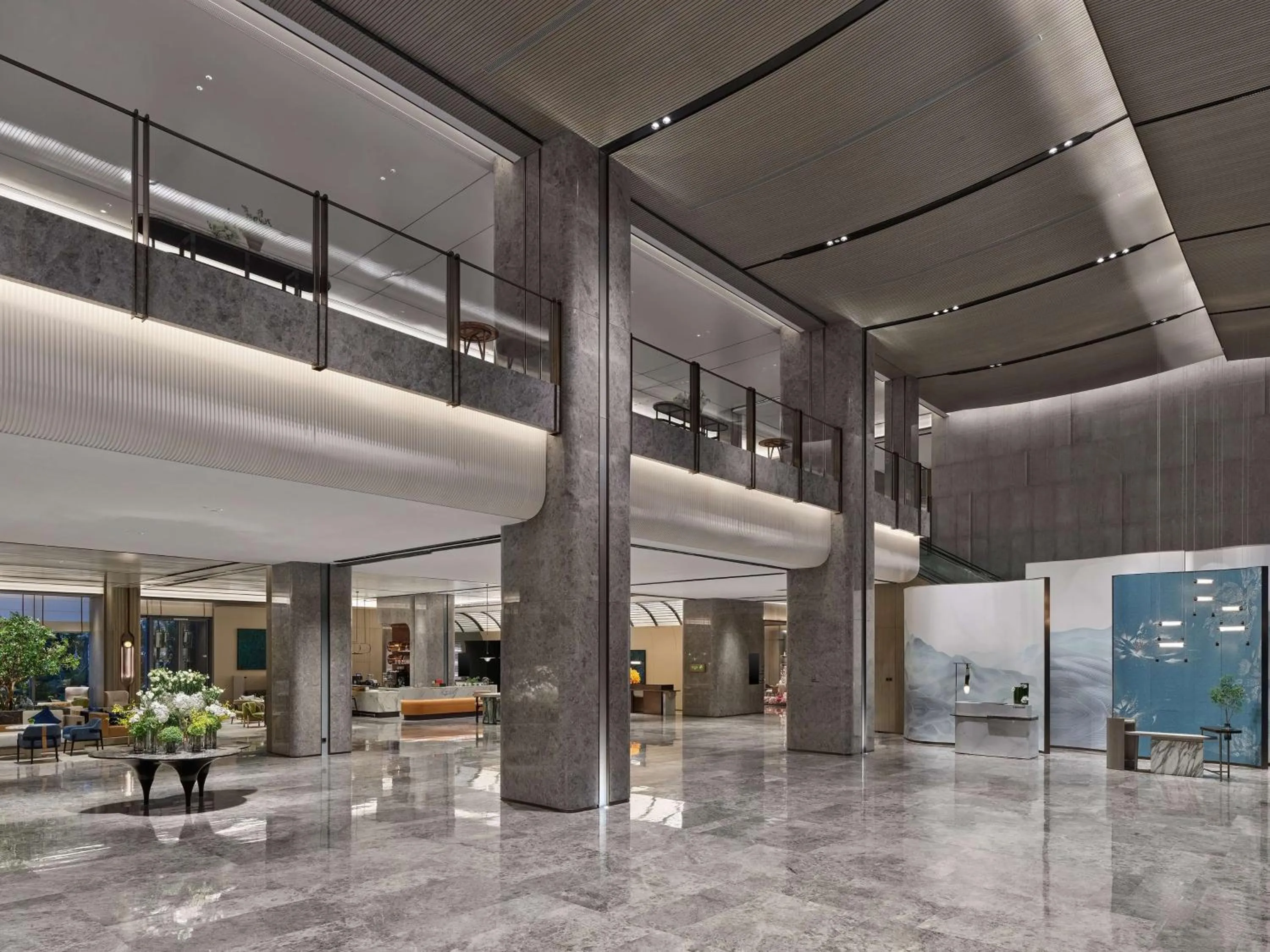 Lobby or reception in Doubletree By Hilton Chengdu Xinglong Lake