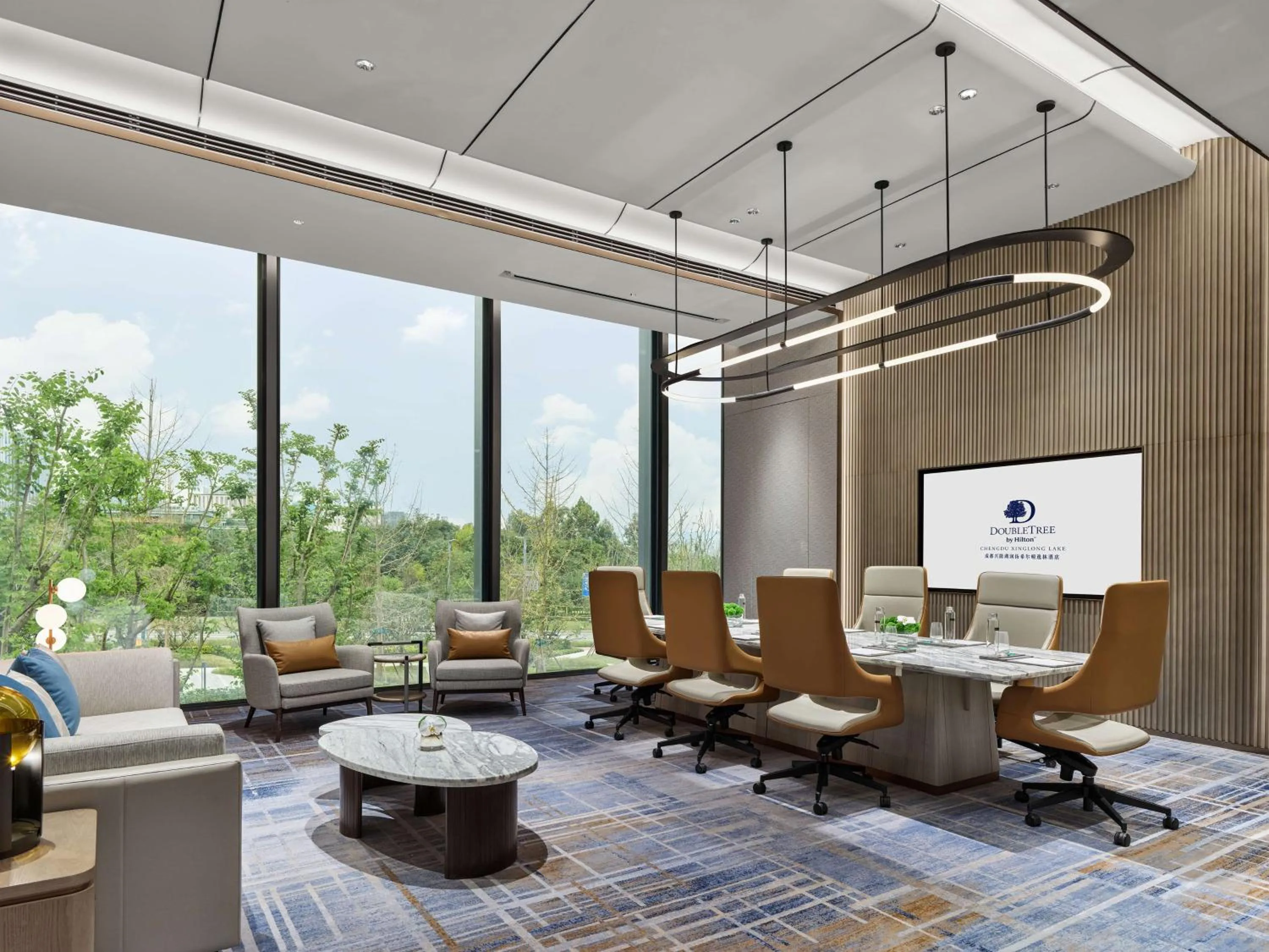 Meeting/conference room in Doubletree By Hilton Chengdu Xinglong Lake