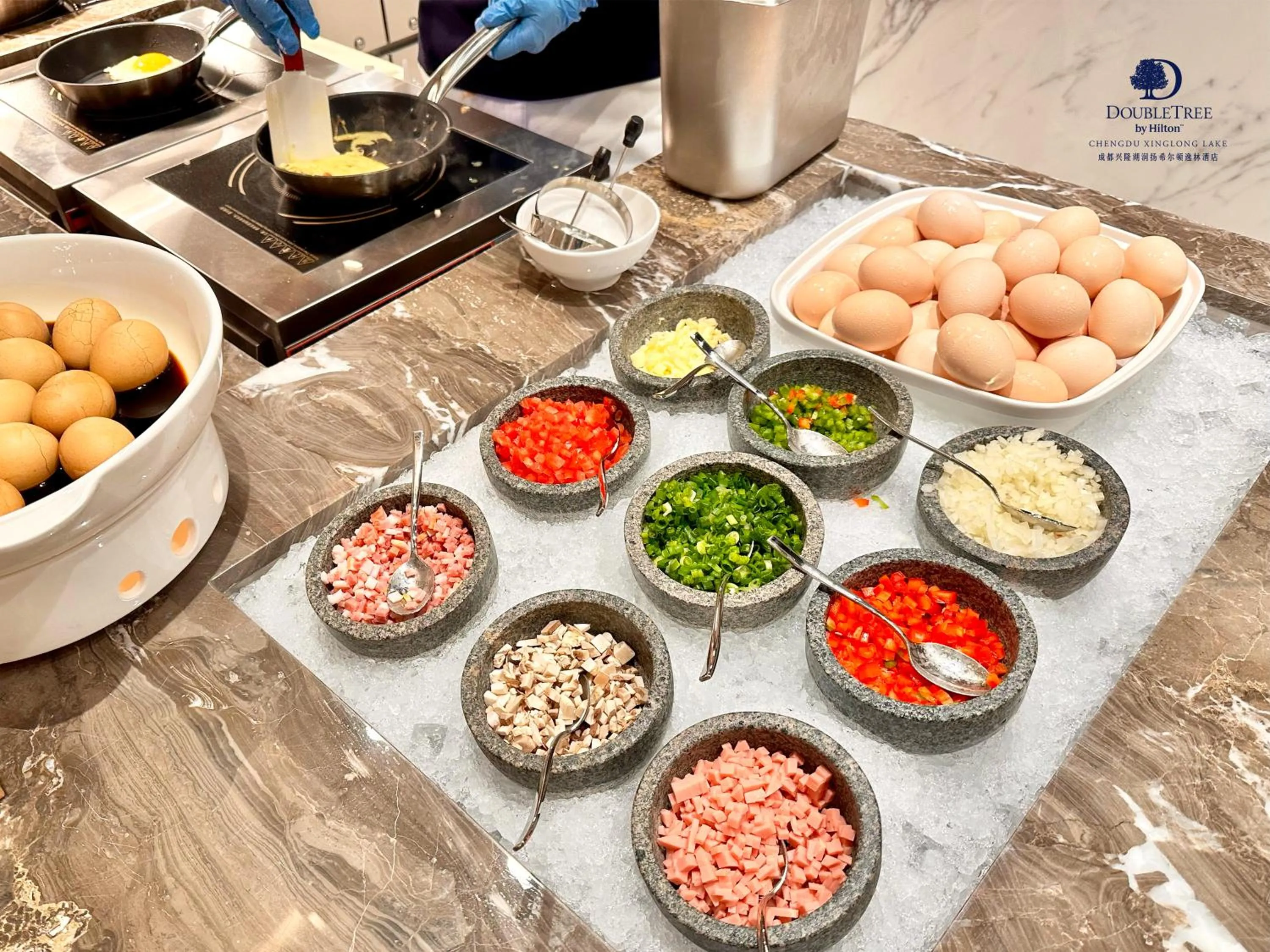 Breakfast in Doubletree By Hilton Chengdu Xinglong Lake