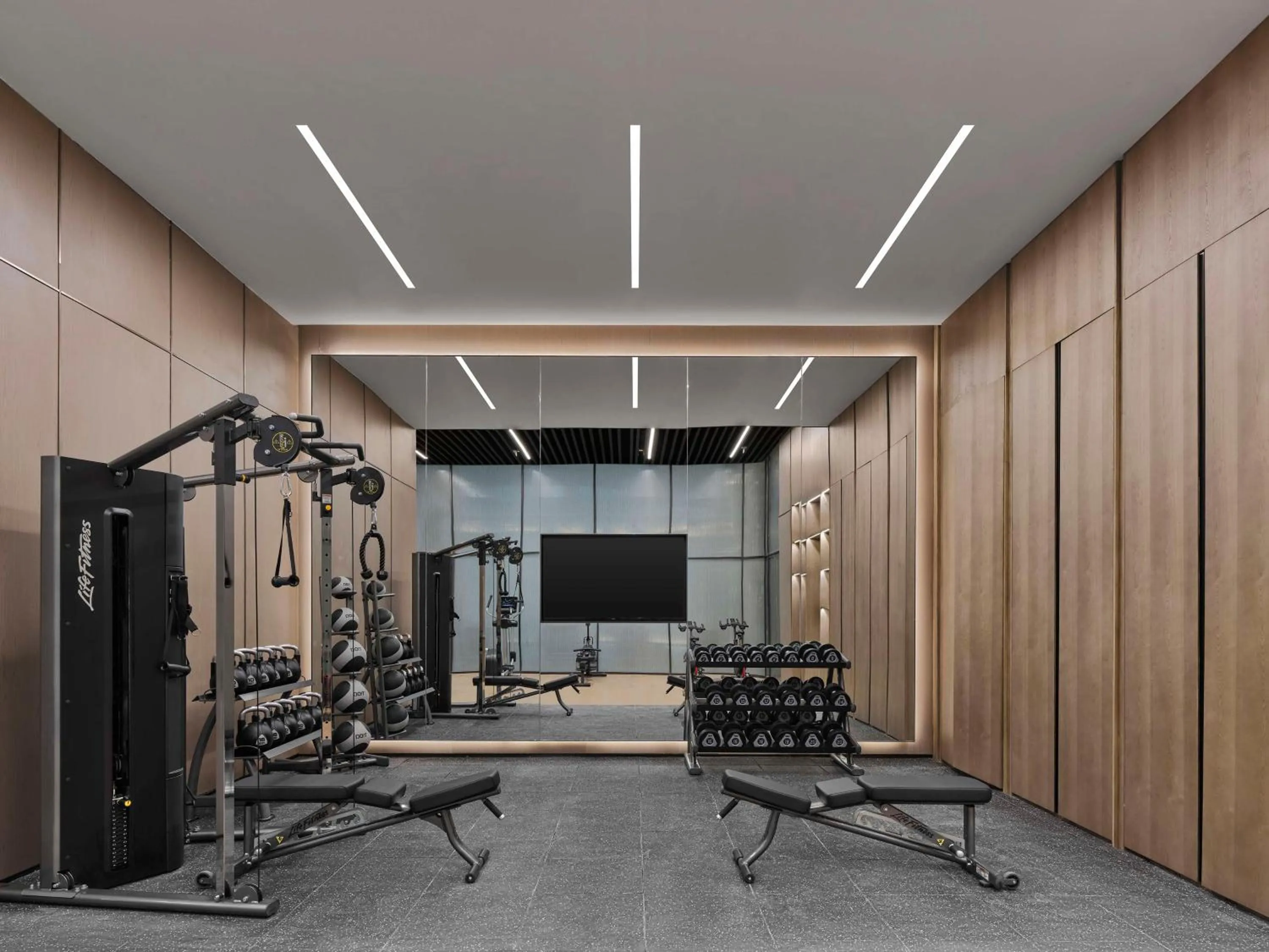 Fitness centre/facilities in Doubletree By Hilton Chengdu Xinglong Lake