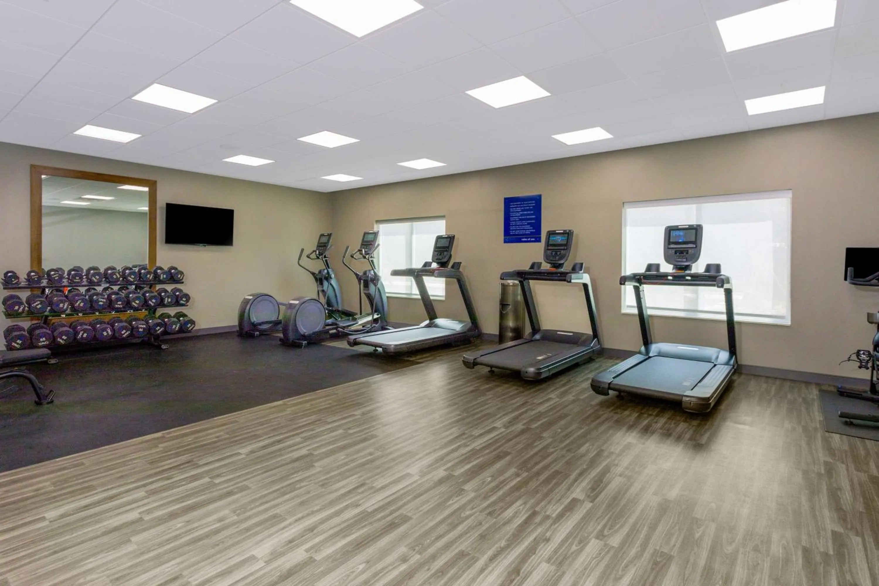 Fitness centre/facilities in Hampton Inn By Hilton Ocoee Orlando
