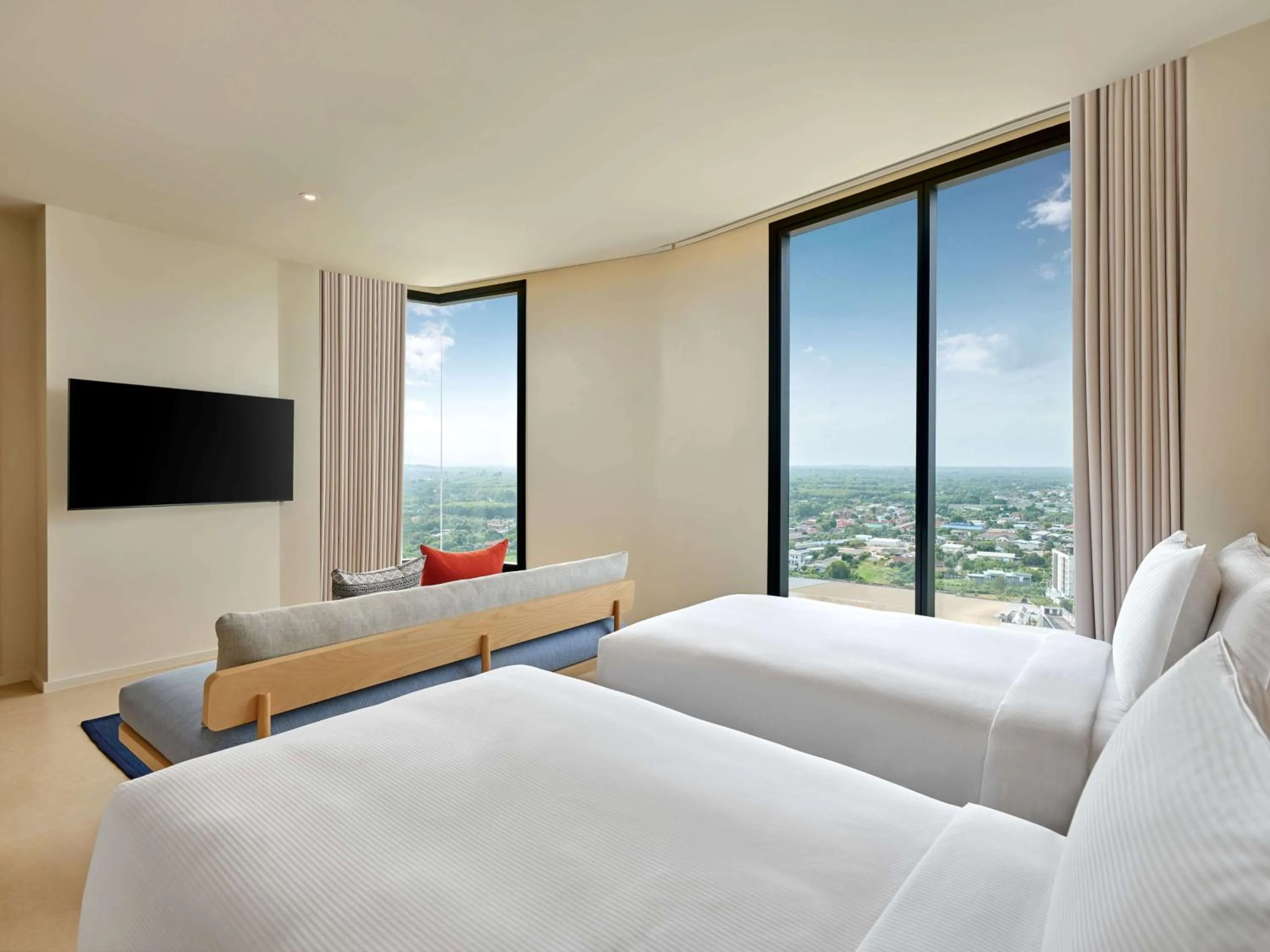 Bed in Hilton Garden Inn Rayong