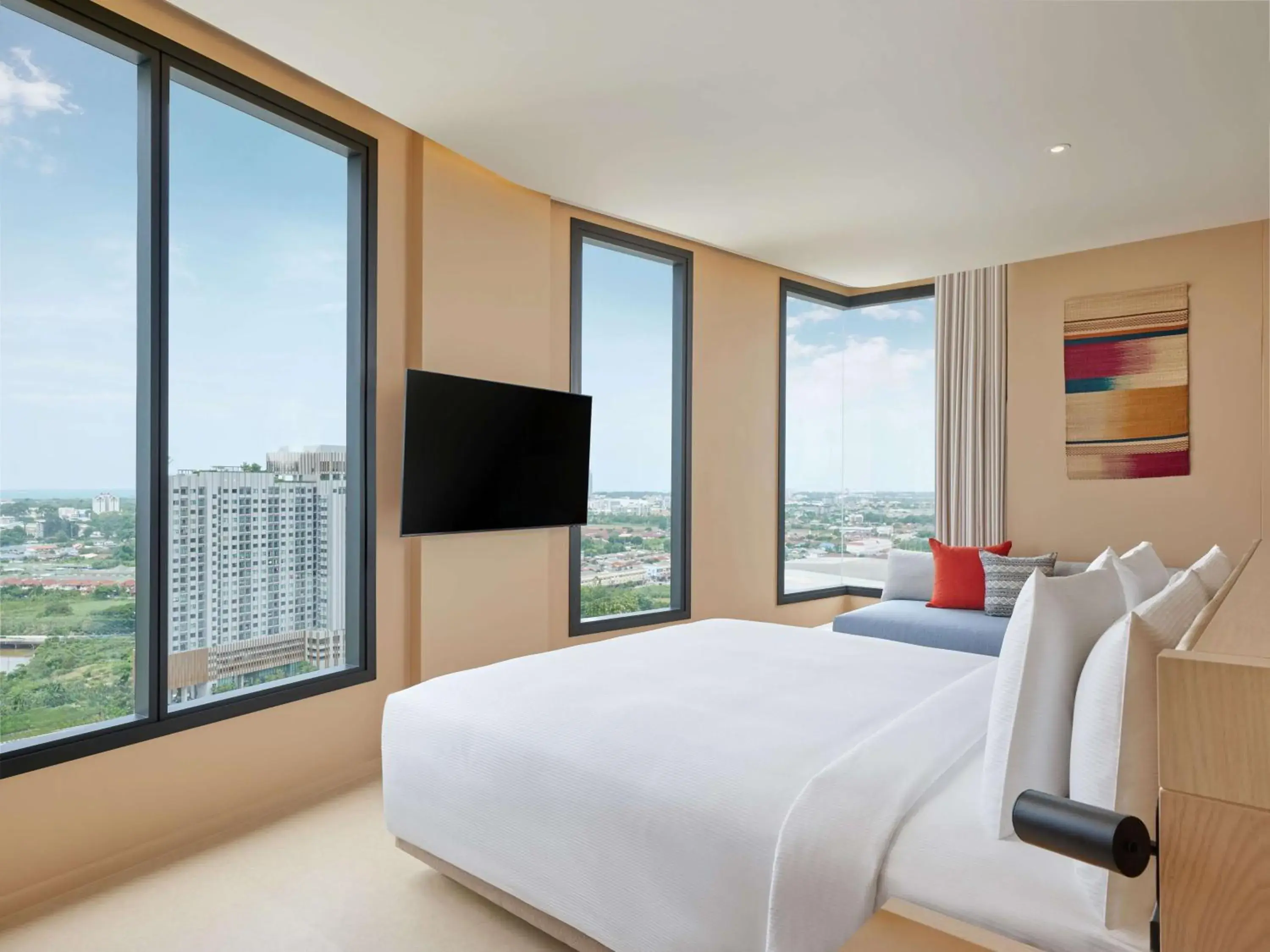 Corner King Room in Hilton Garden Inn Rayong Corner King Room in Hilton Garden Inn Rayong