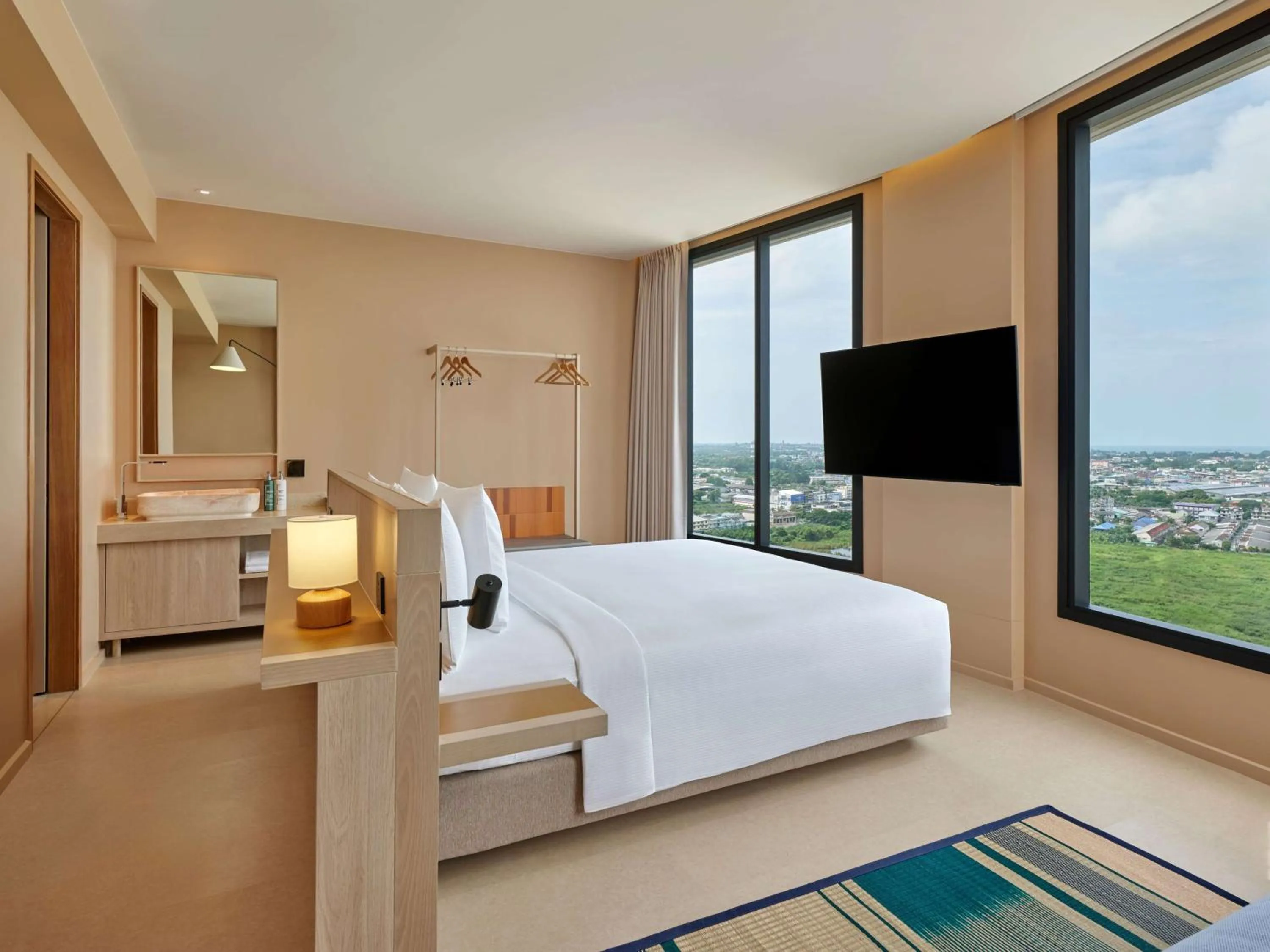Bed in Hilton Garden Inn Rayong