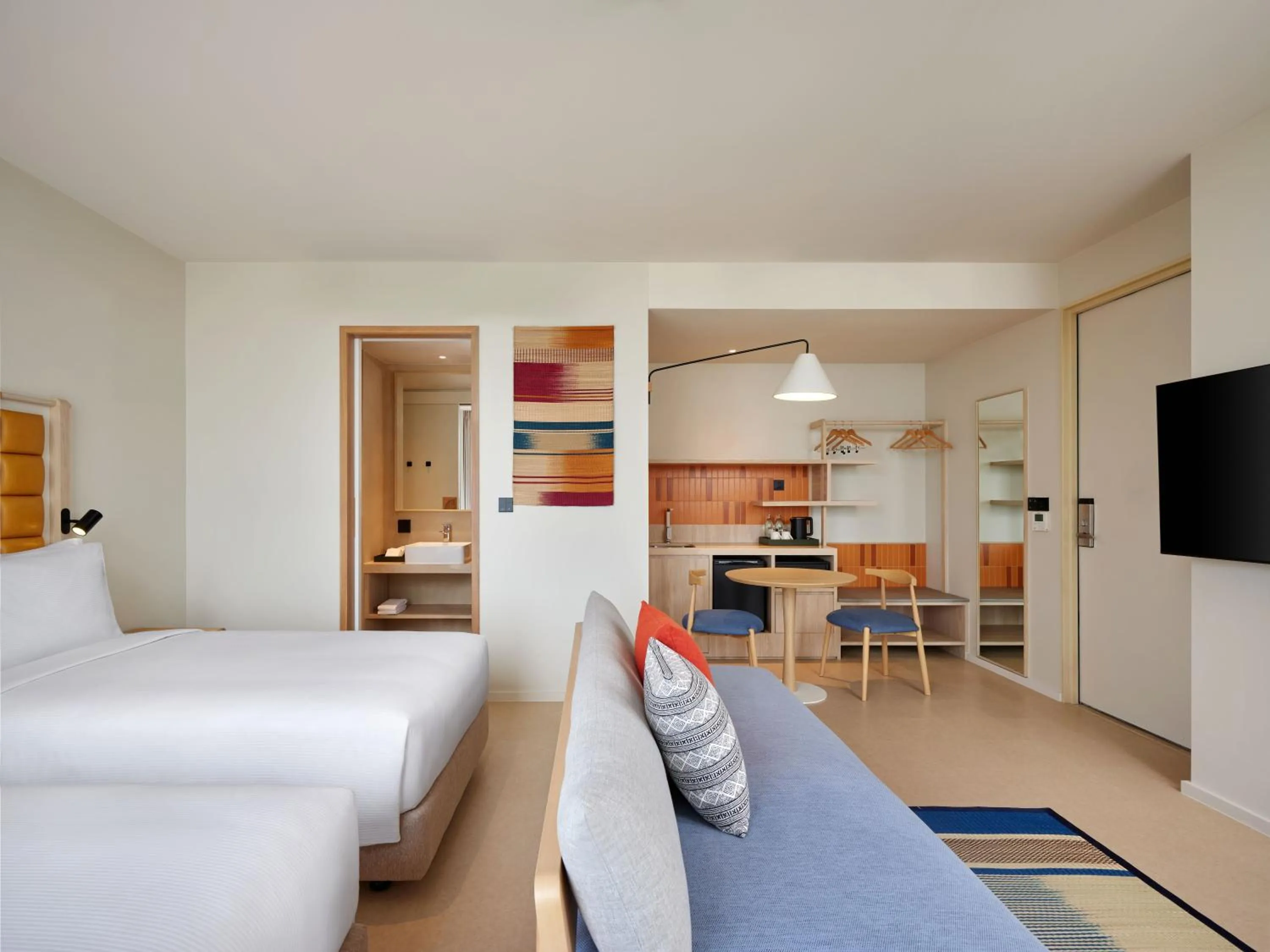 Bed in Hilton Garden Inn Rayong