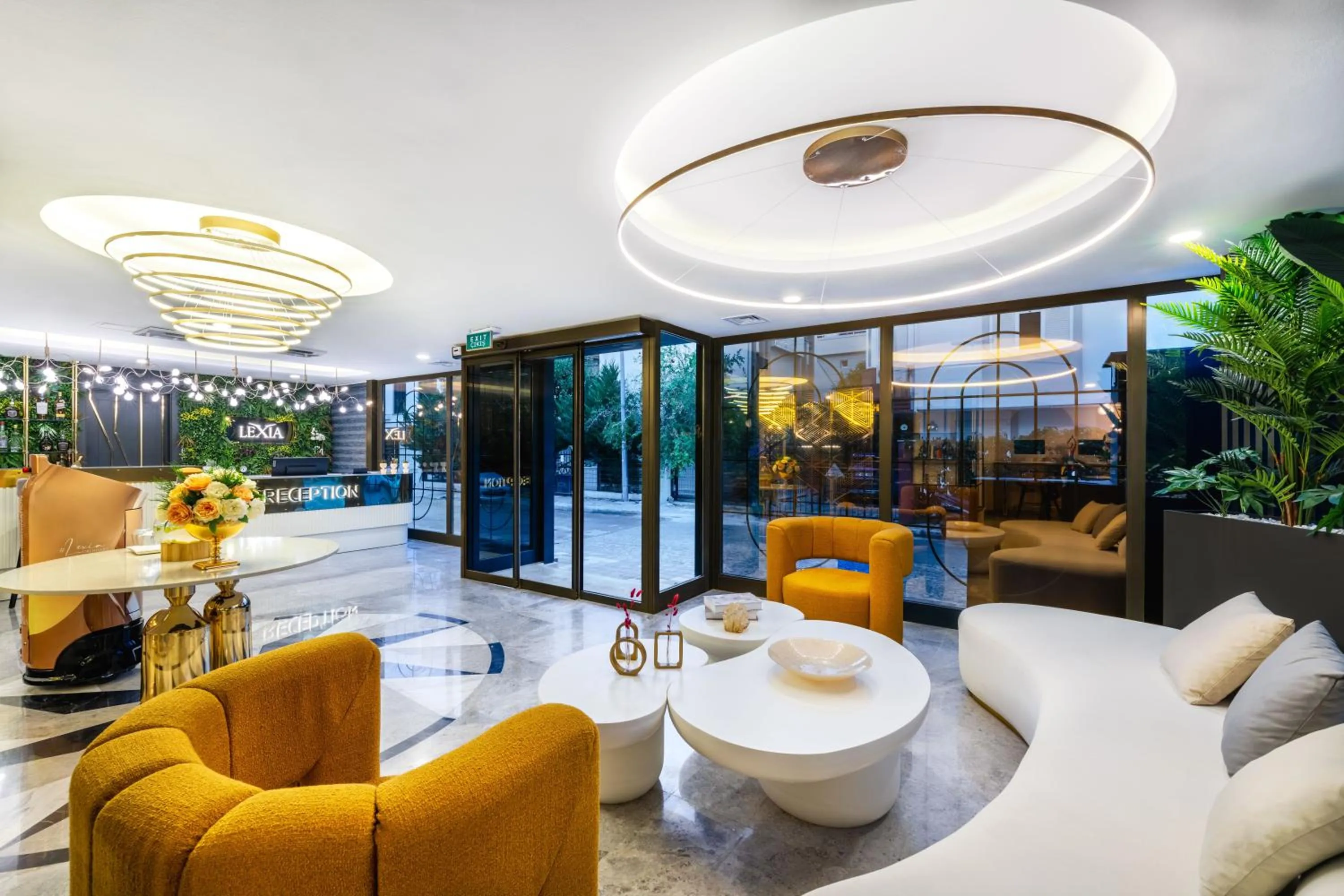 Lobby or reception in Lexia Hotels