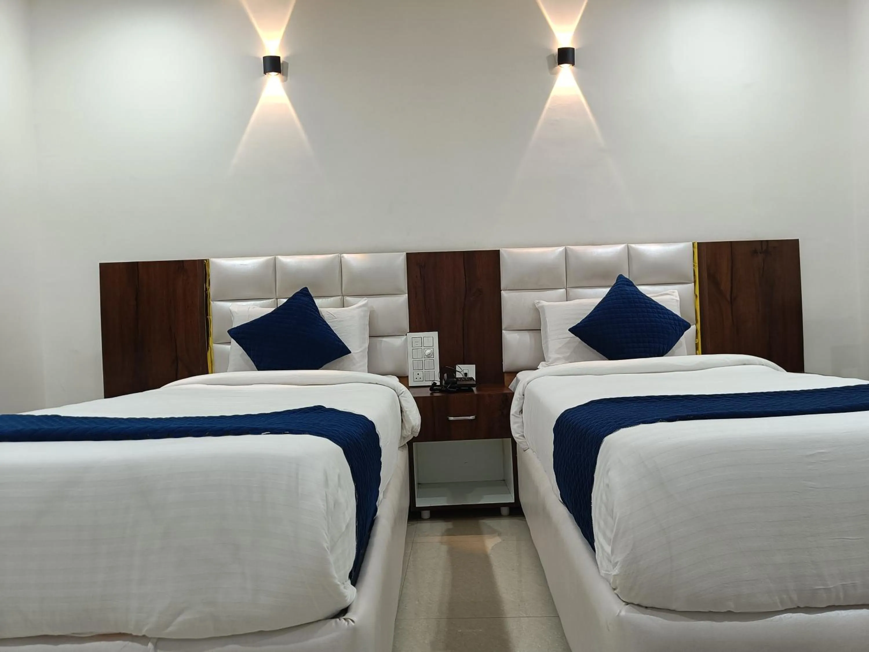 Bed in Hotel SkyLand