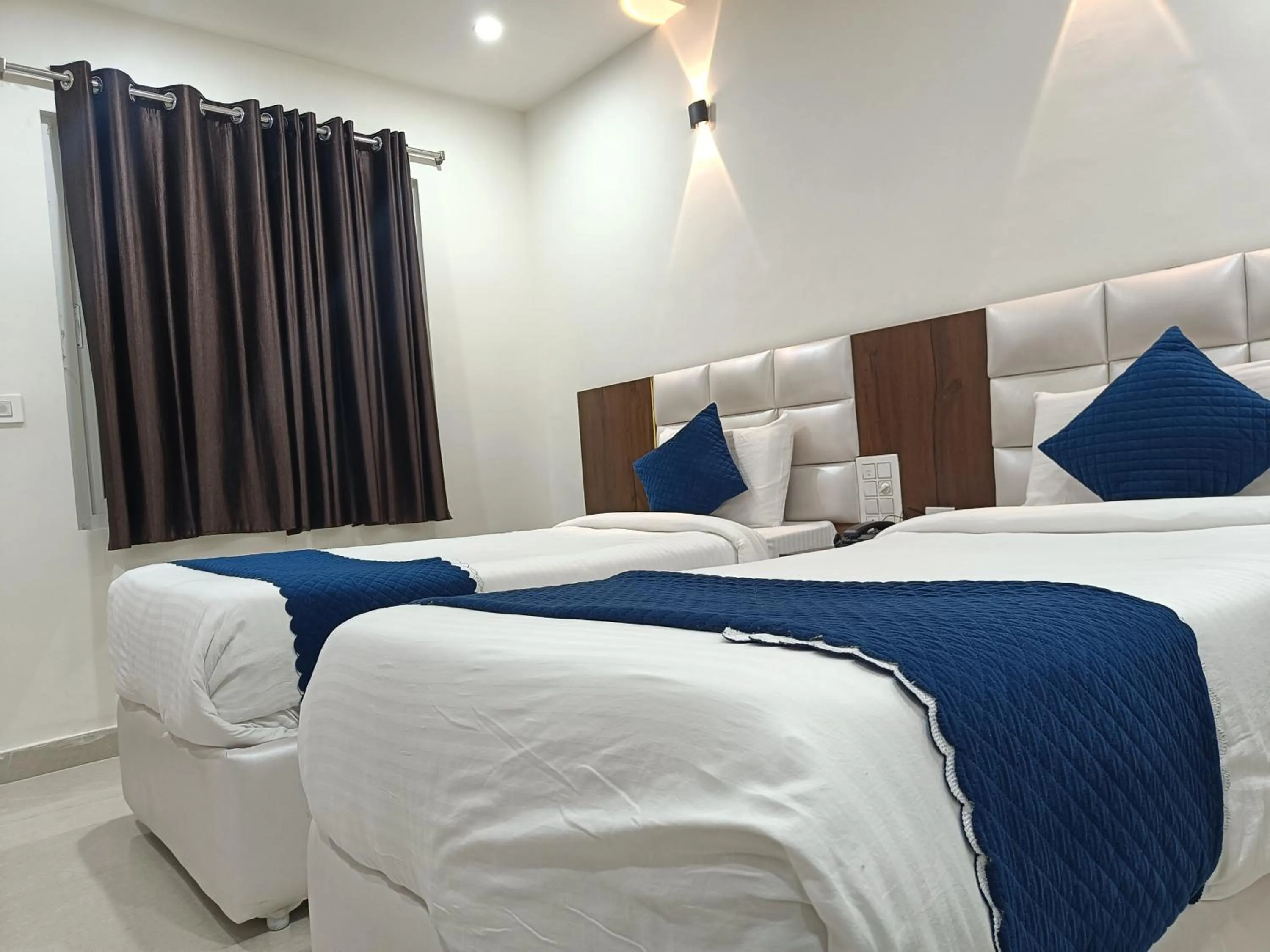 Bed in Hotel SkyLand