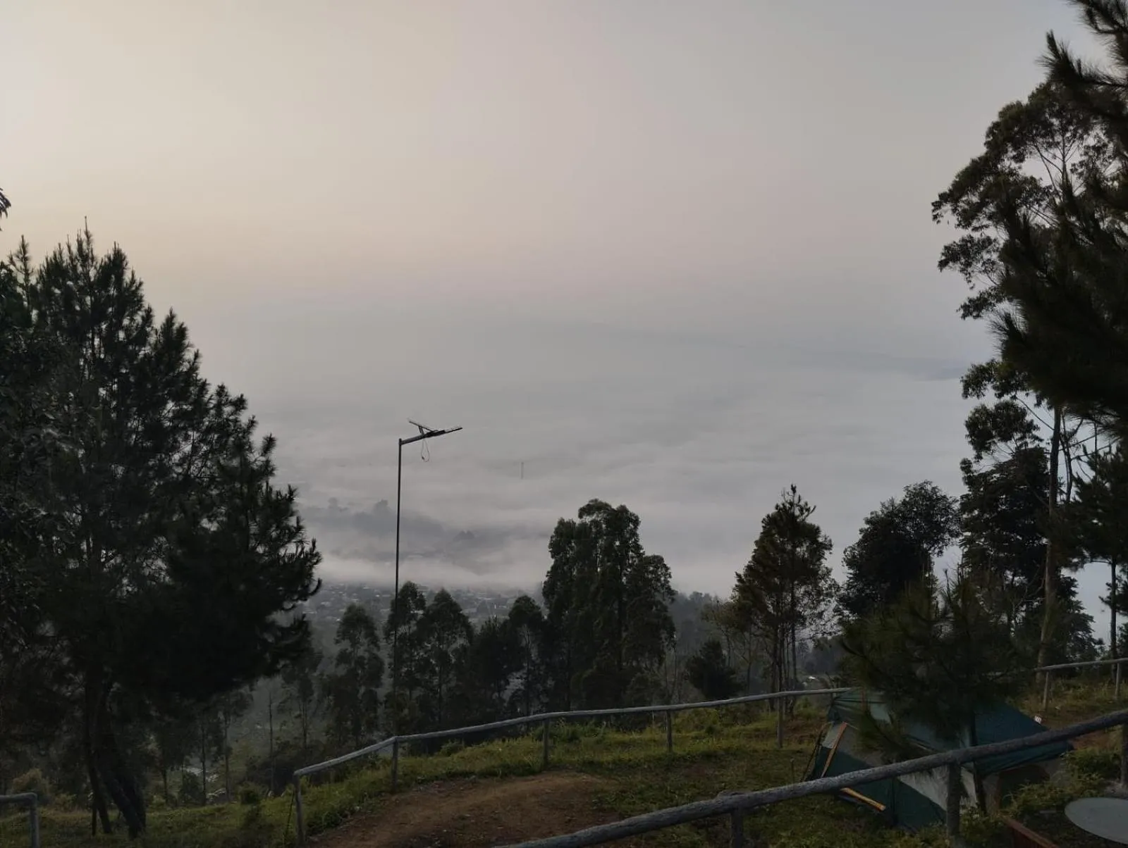 Natural landscape in Snow Princess Mountain Glamping Resort at Clubbali,Lembang