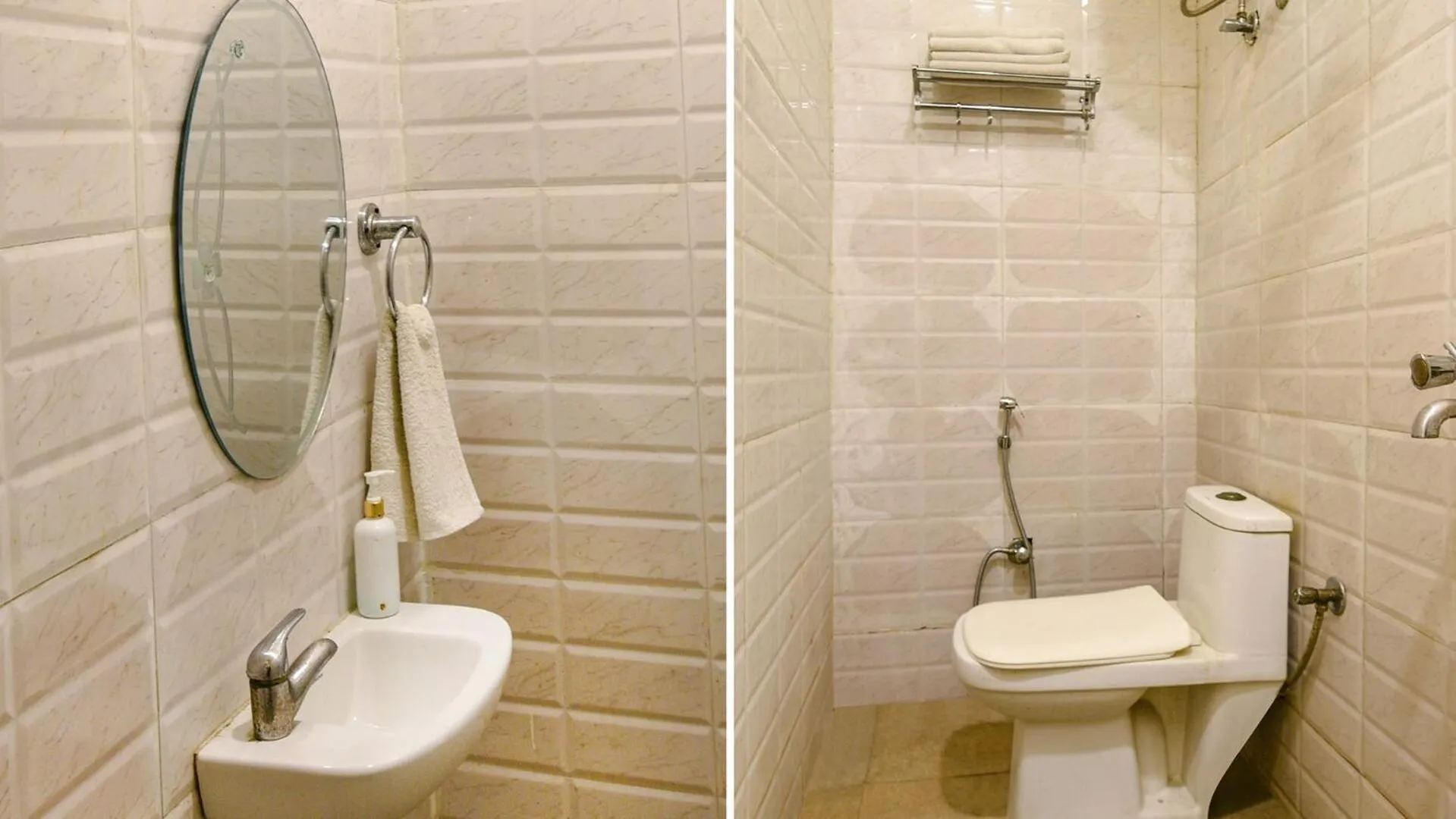 Shower in Hotel Seventh Heaven