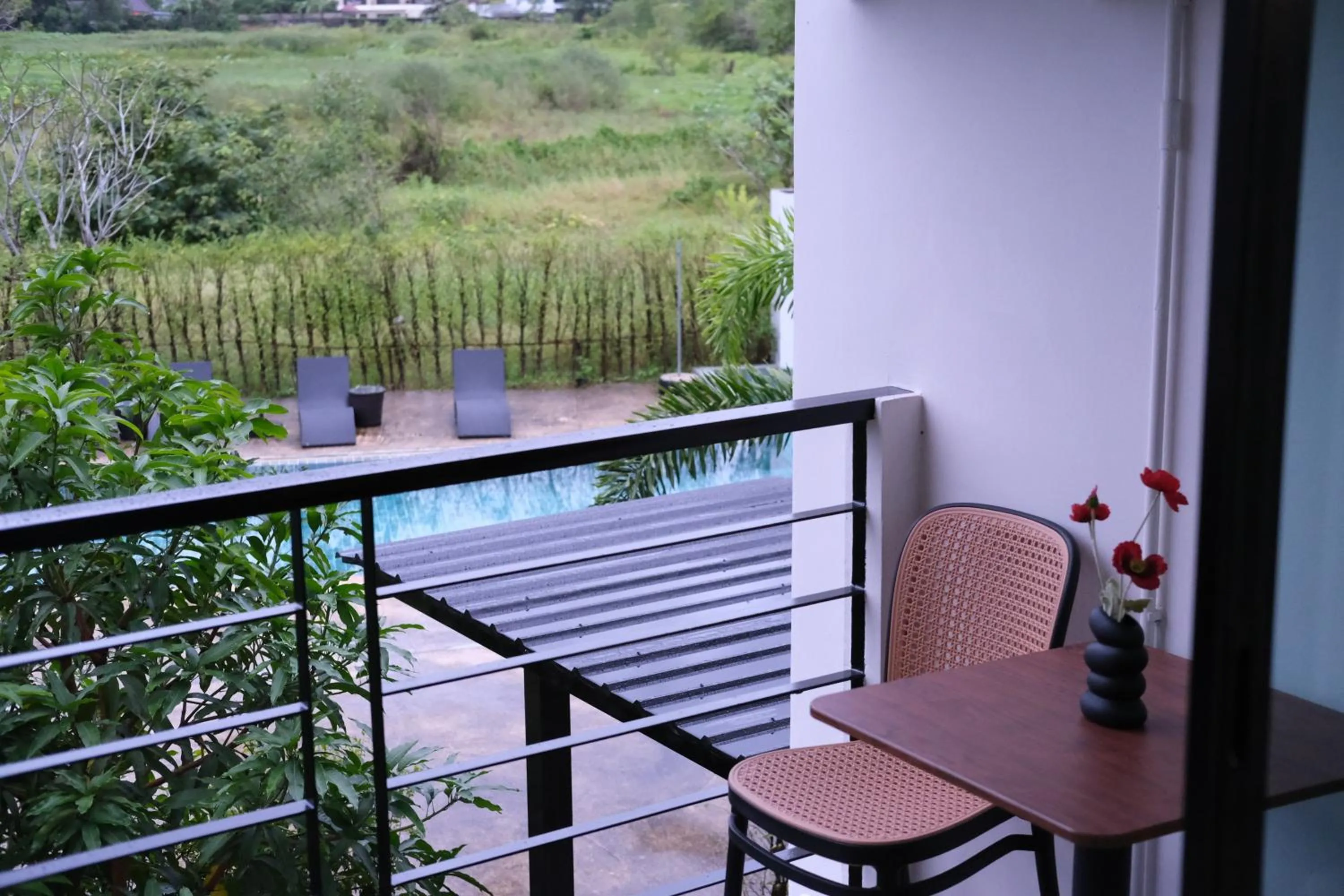 Balcony/Terrace in Alisse Stay Phuket Layan