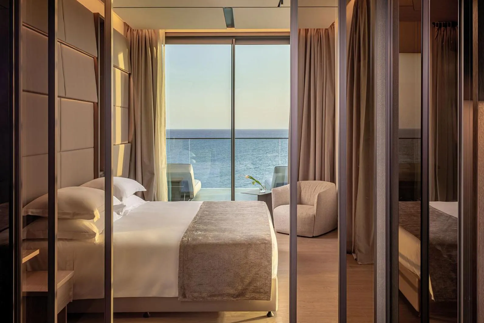 Bedroom, Bed in Amathus Residences