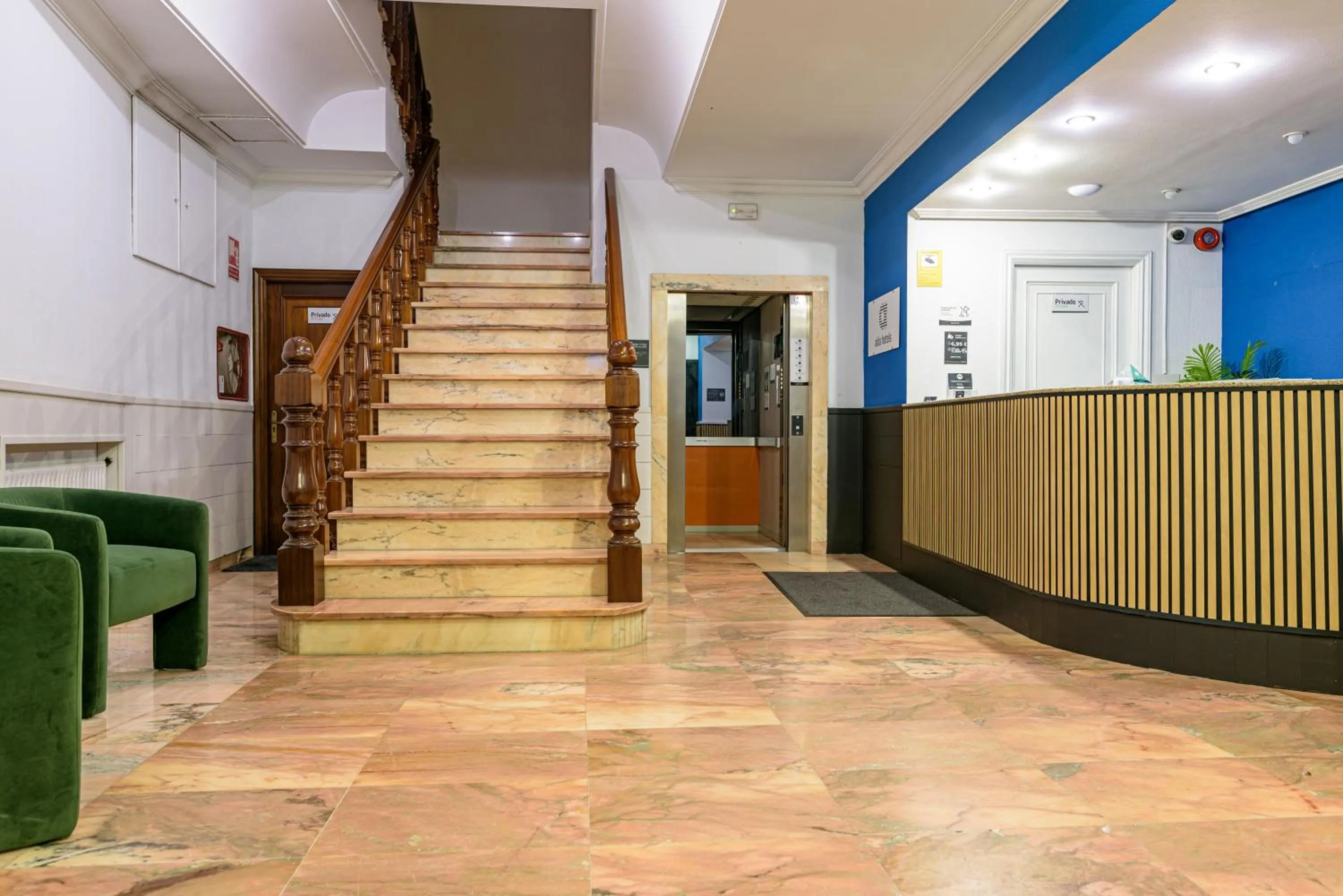 Lobby or reception in Hotel Alda Ribeira
