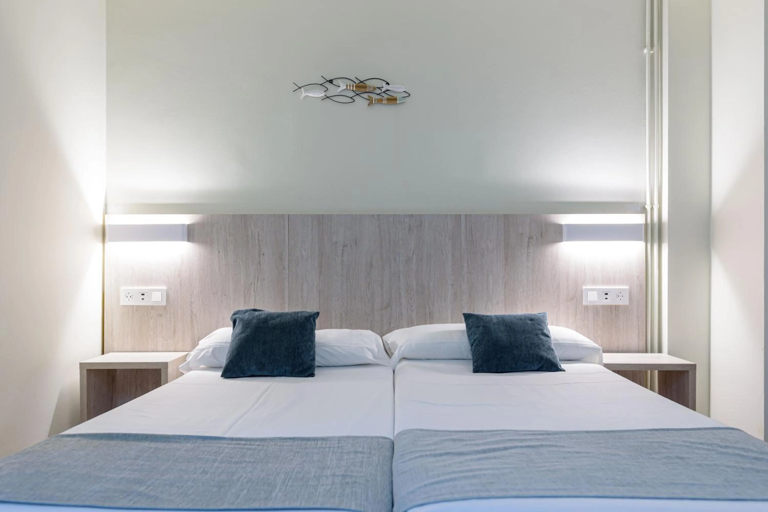 Bed in Hotel Alda Ribeira