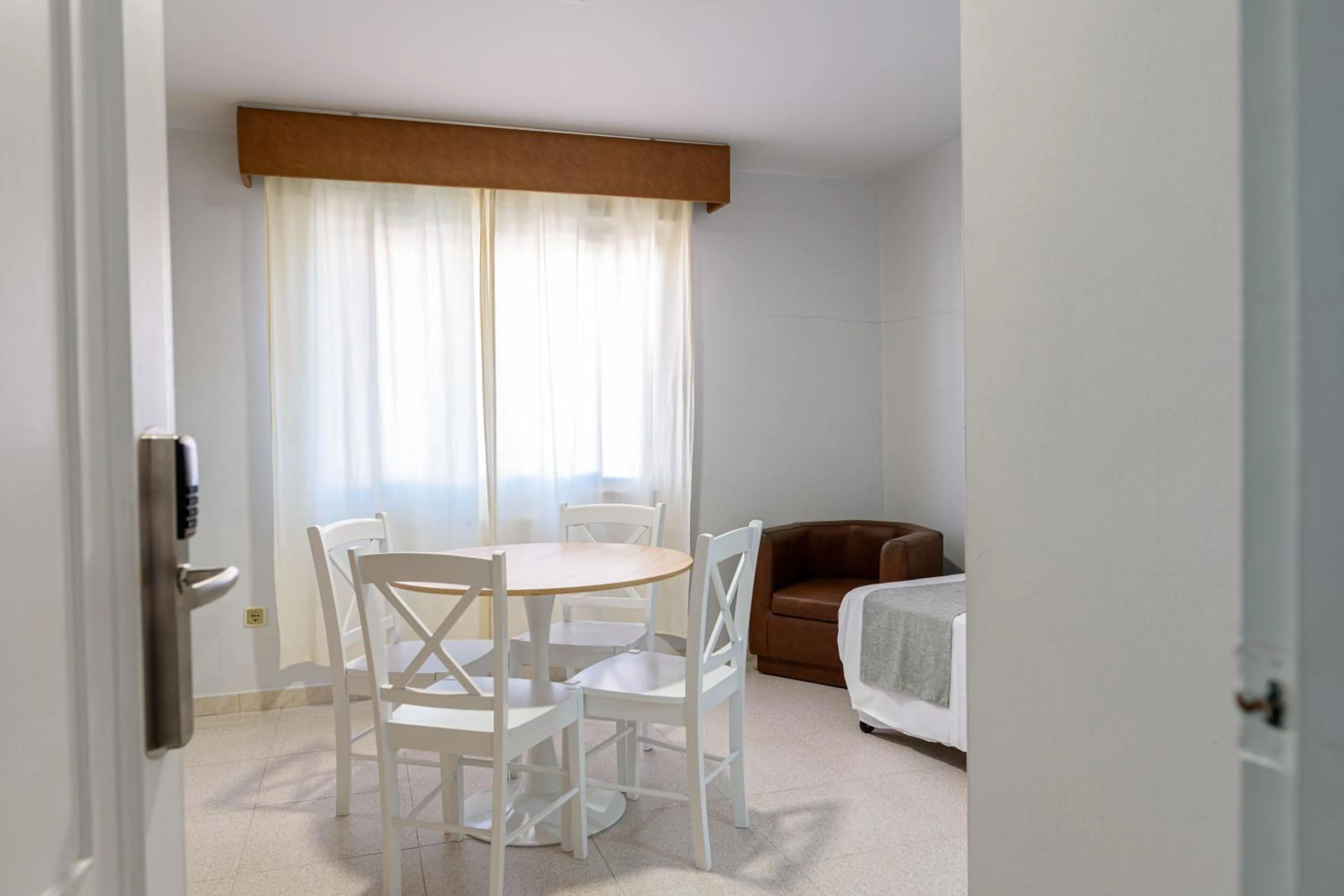 Kitchen or kitchenette in Hotel Alda Ribeira