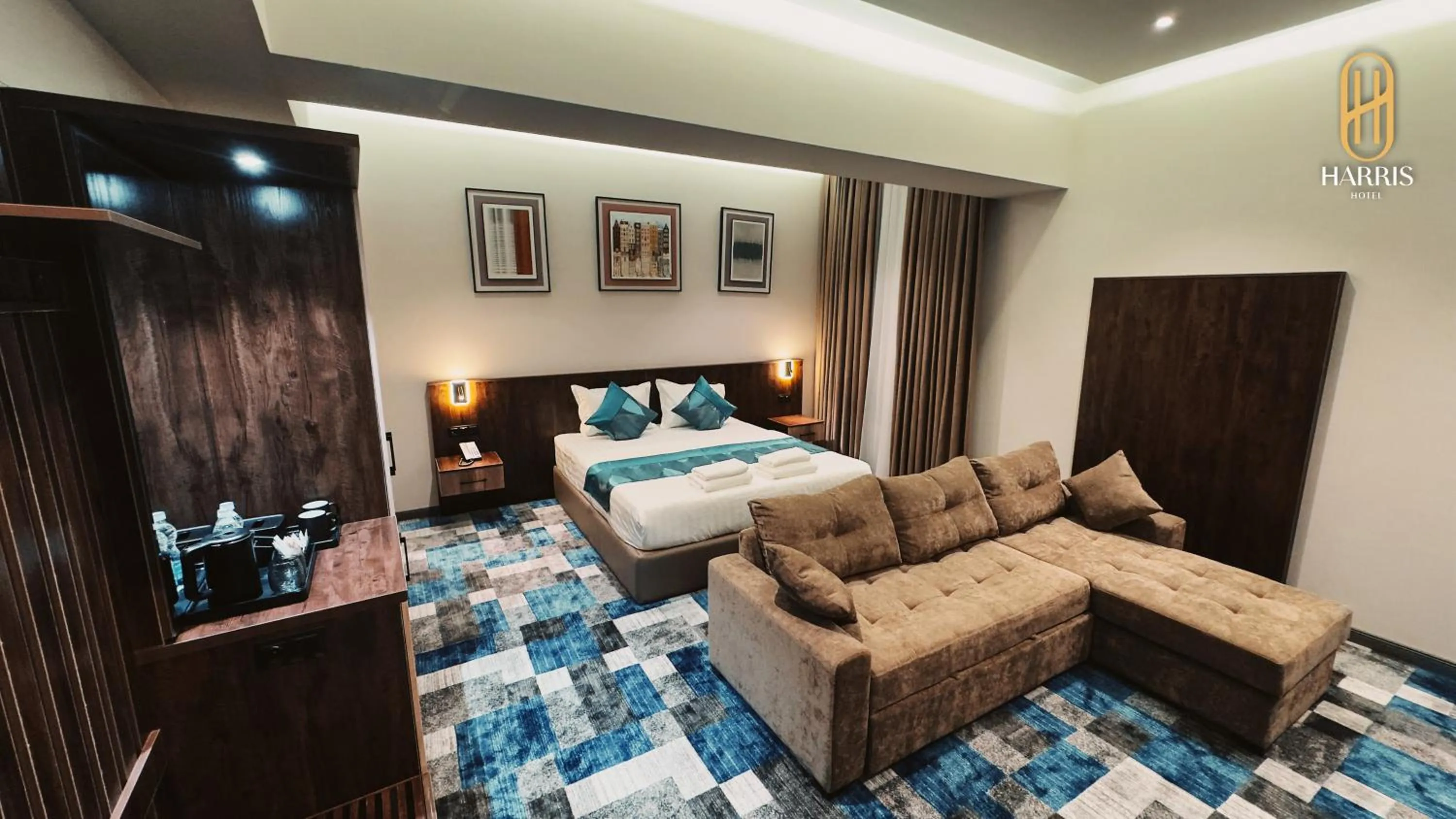 Bed in Harris Hotel Spa&Fitness