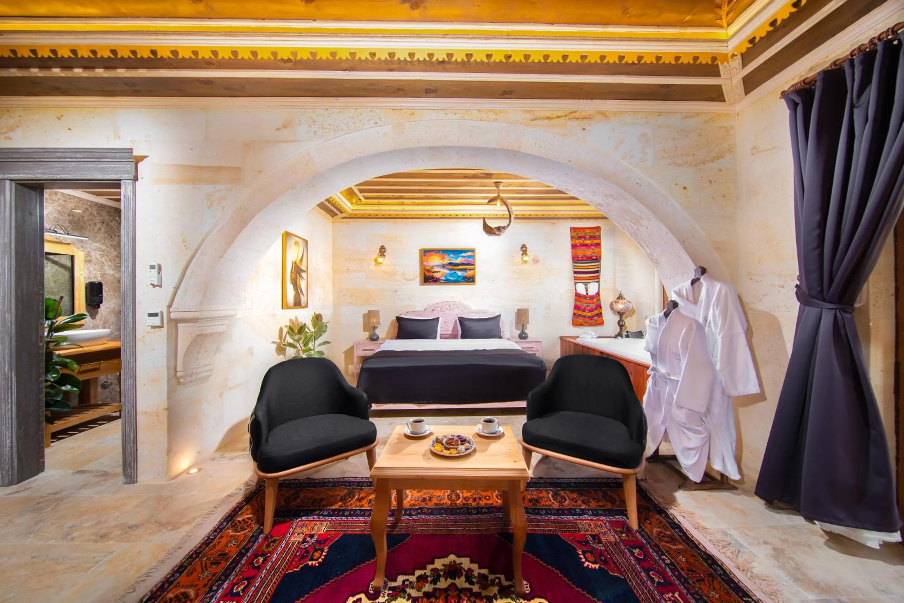 Bed in Moonstone in Cappadocia