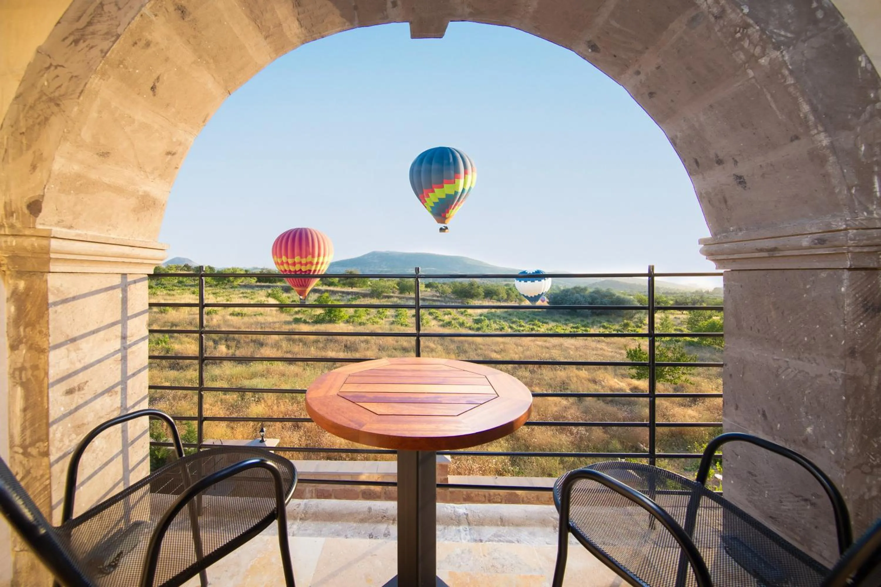 Natural landscape in Moonstone in Cappadocia