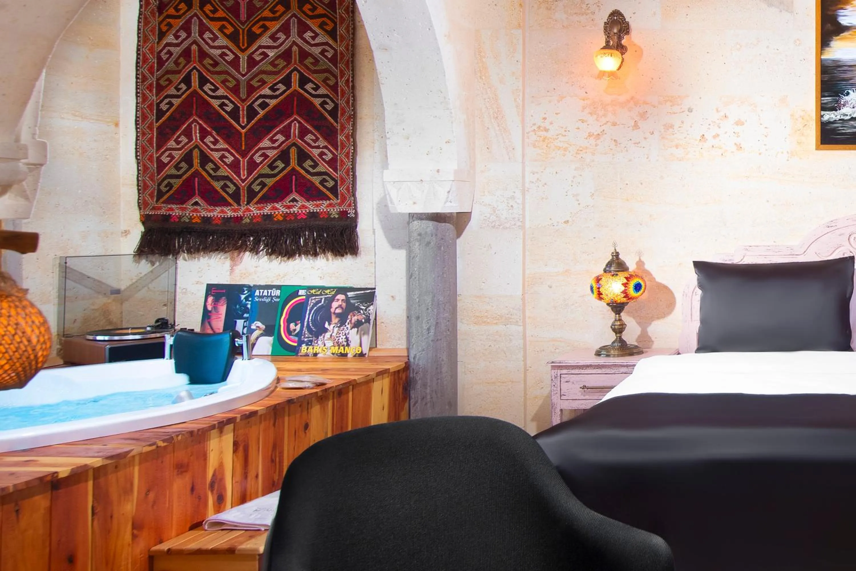 Bed in Moonstone in Cappadocia