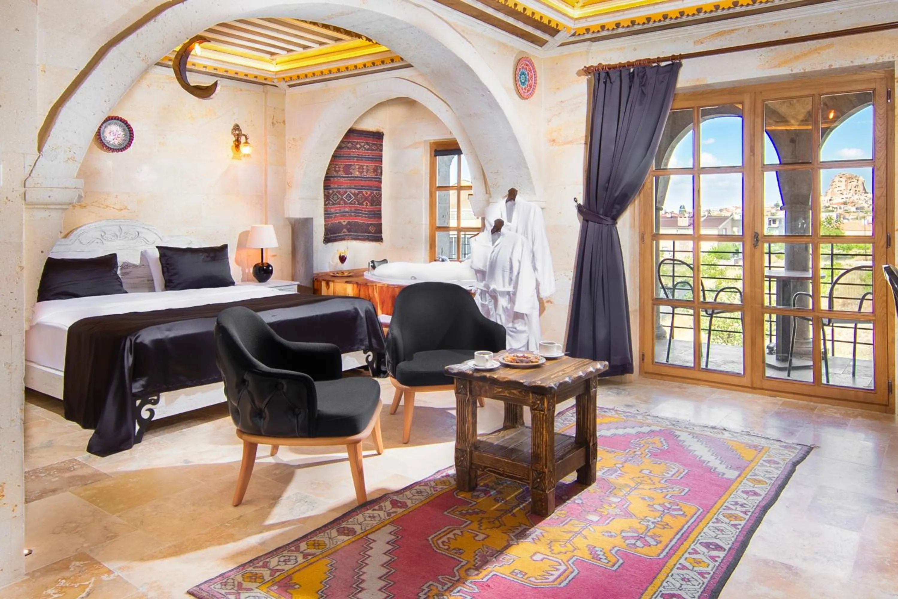 Bed in Moonstone in Cappadocia
