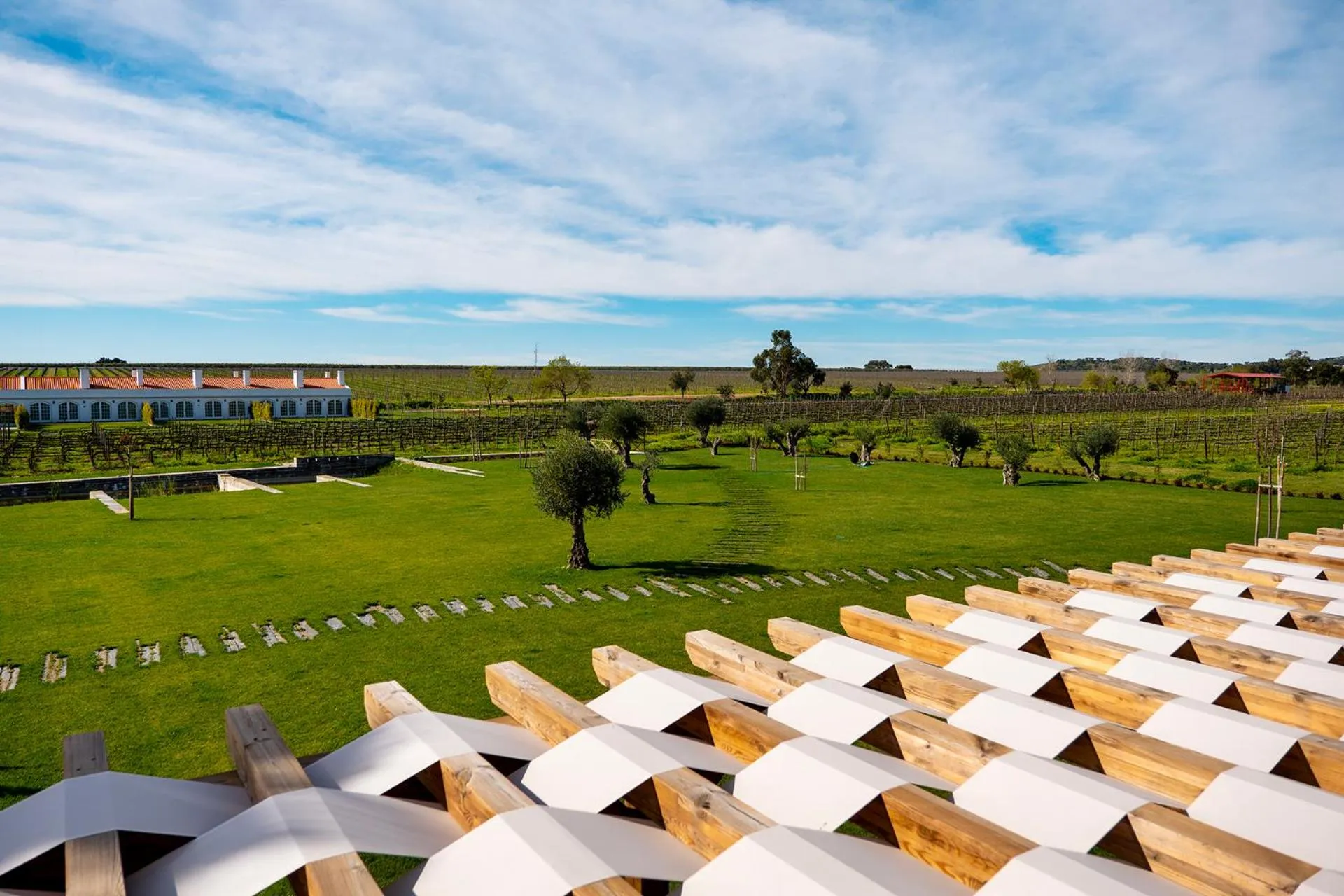 Garden view in Quinta do Paral