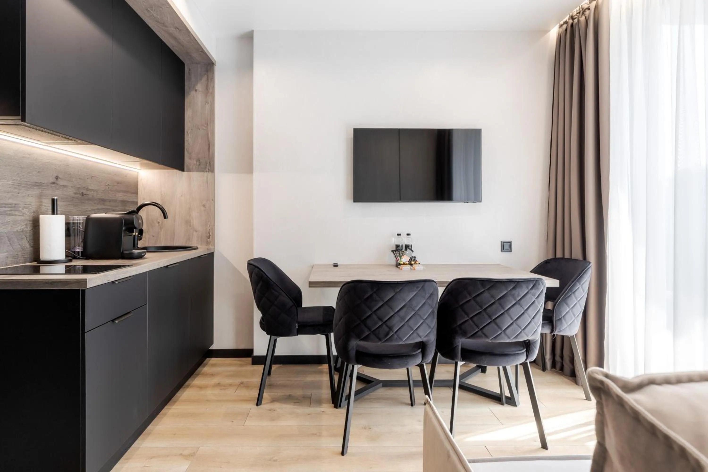 Kitchen or kitchenette in Glacier Premium Apartments