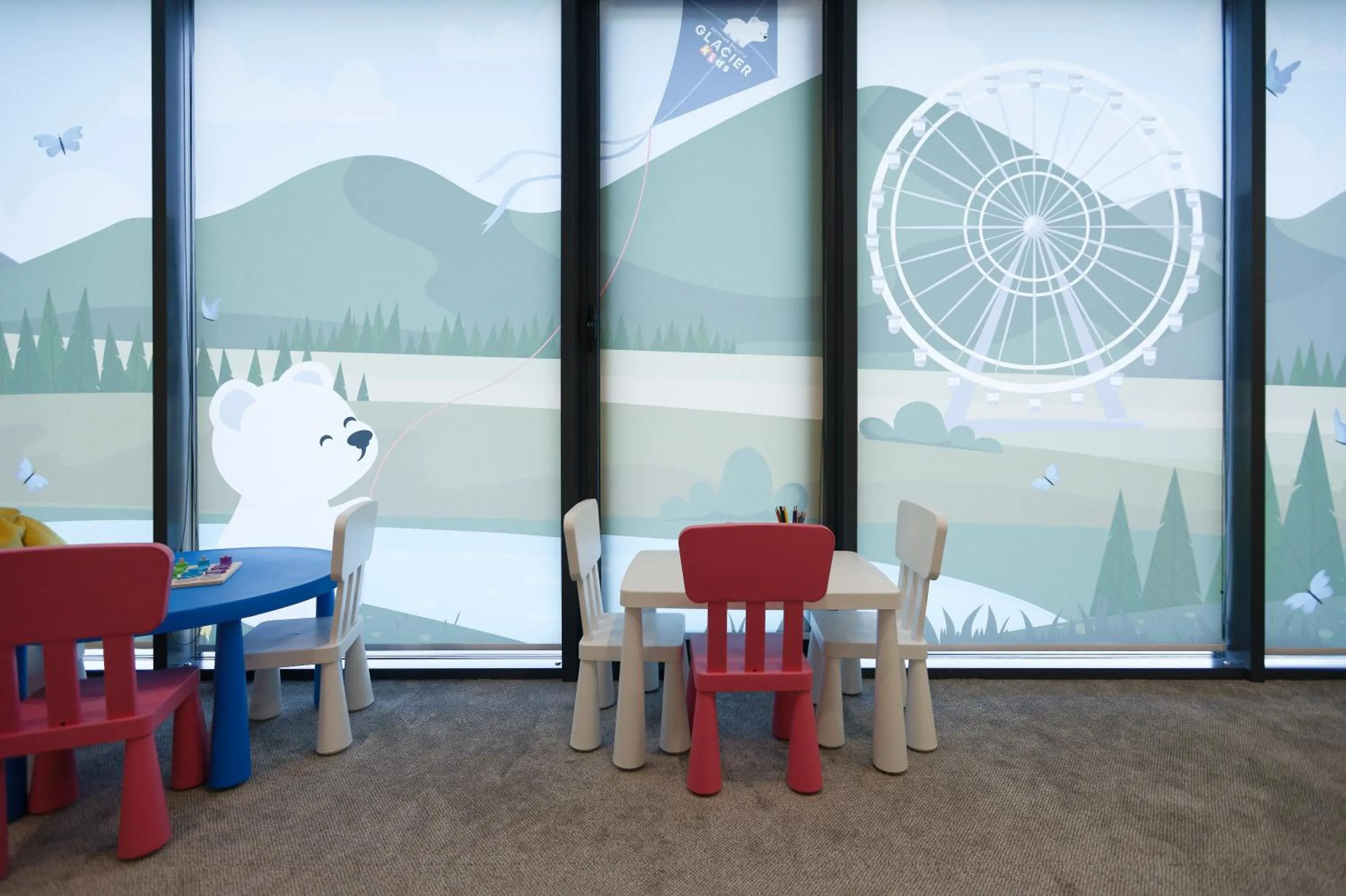 Children play ground in Glacier Premium Apartments