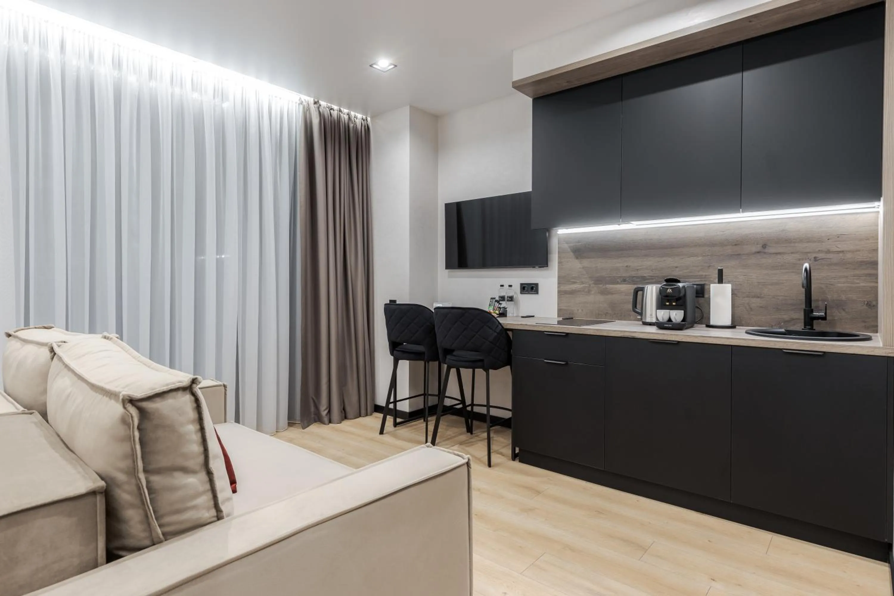Kitchen or kitchenette in Glacier Premium Apartments