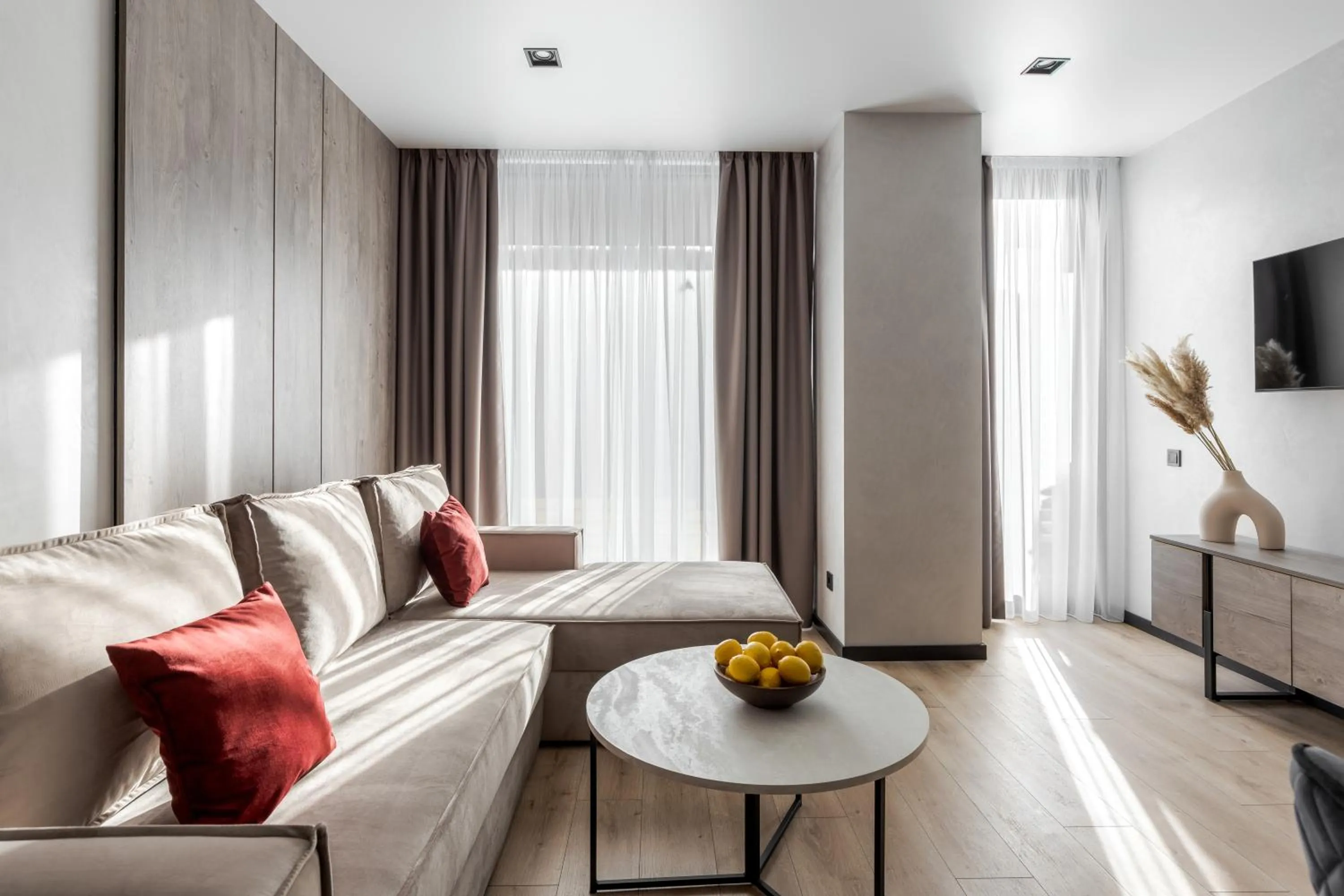 Bed in Glacier Premium Apartments