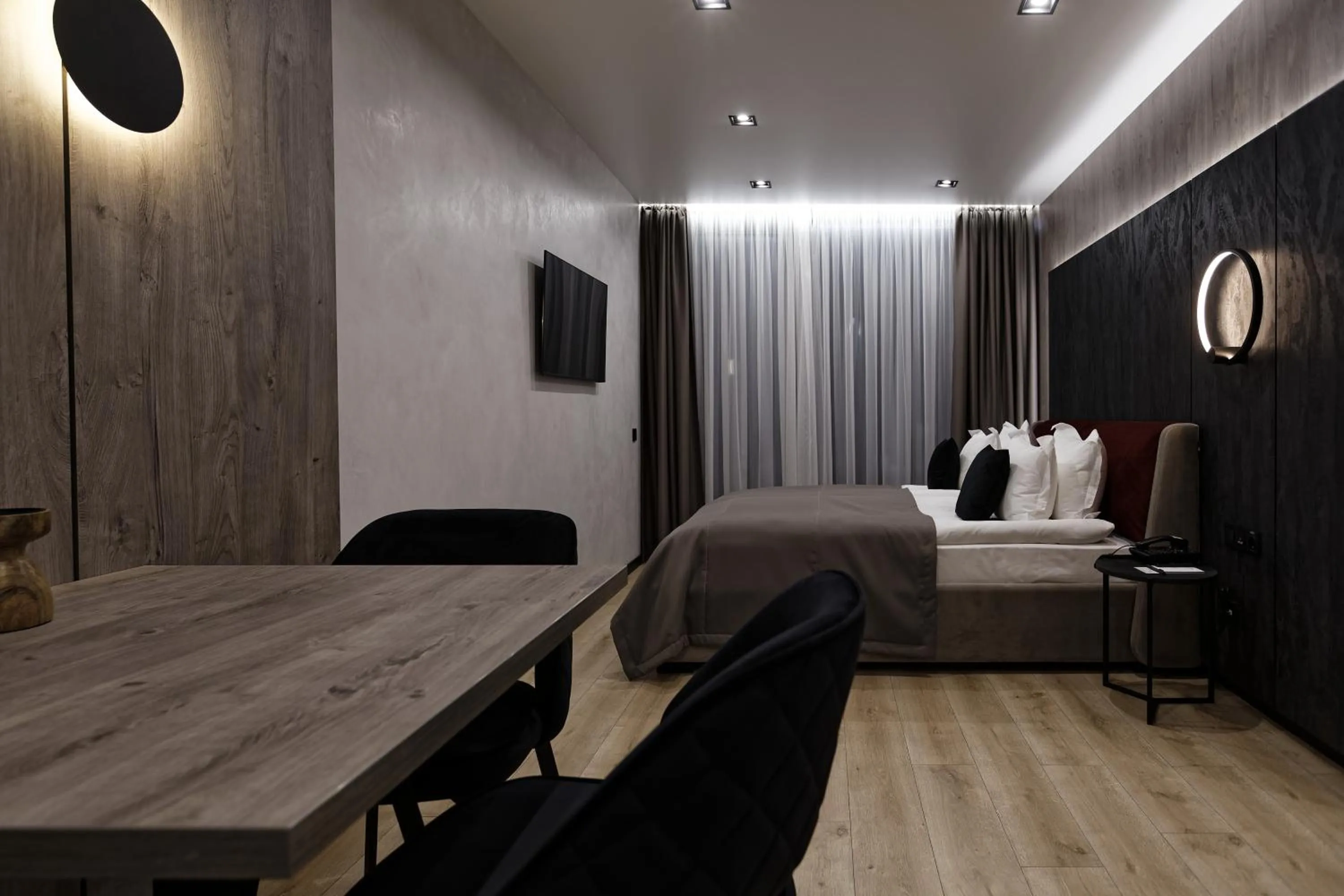 Bed in Glacier Premium Apartments