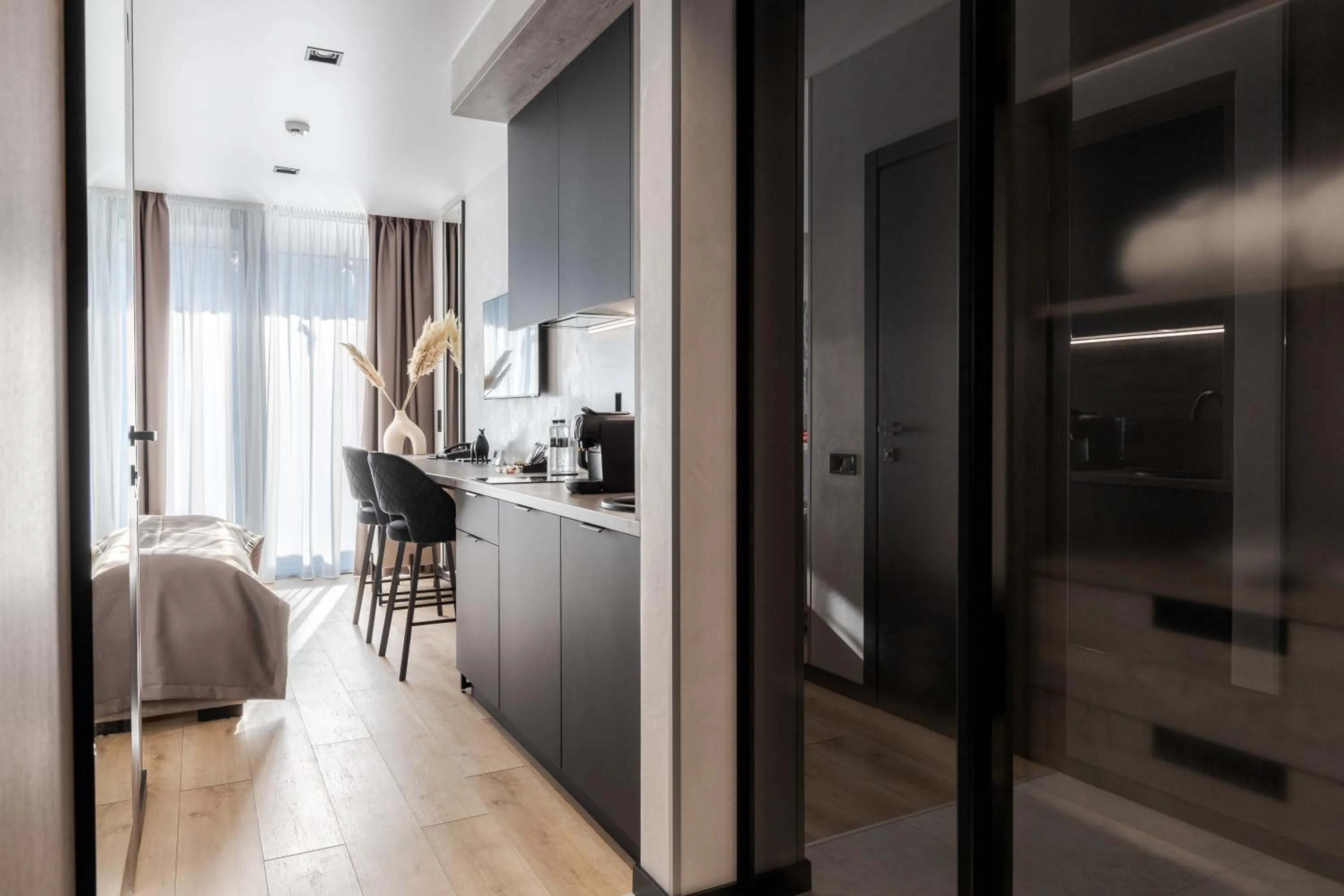 Kitchen or kitchenette in Glacier Premium Apartments